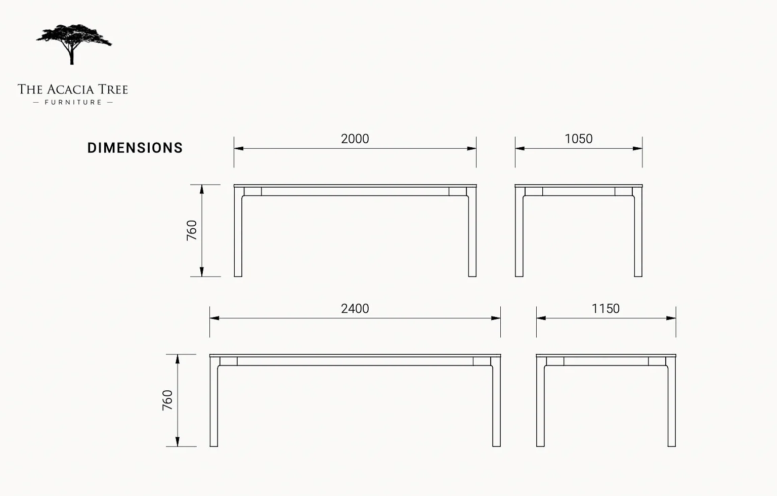Achilles American Oak Dining Table - Image 9