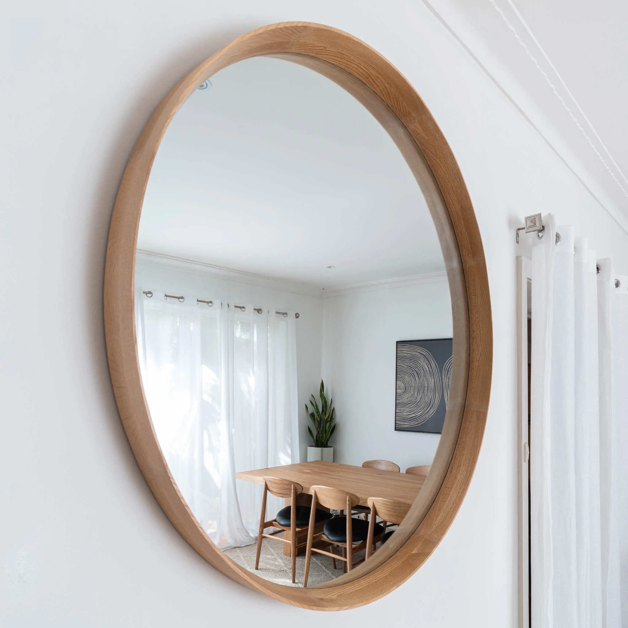 Anderson American Oak Mirror - Image 6