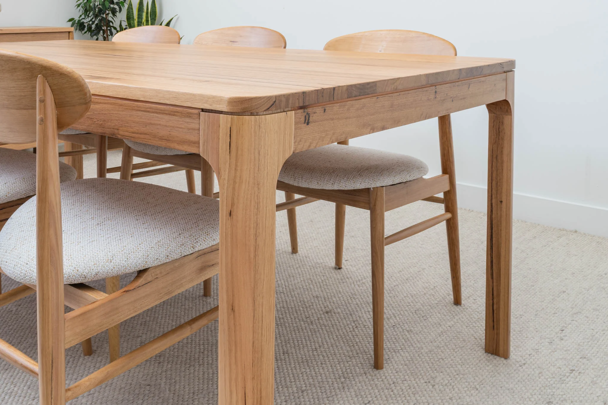 Athena Wormy Chestnut Dining Table - Image 11