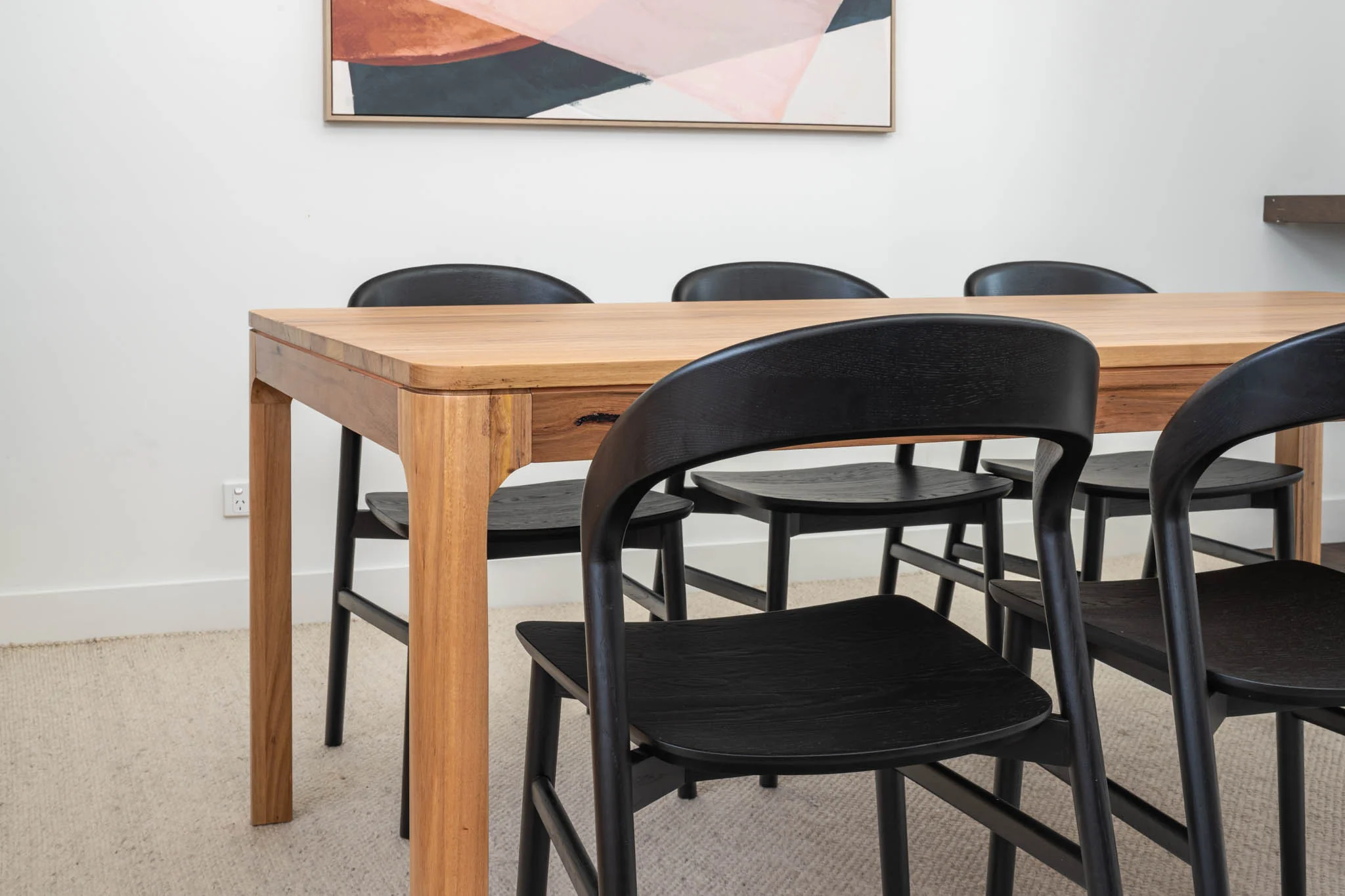 Athena Wormy Chestnut Dining Table - Image 6