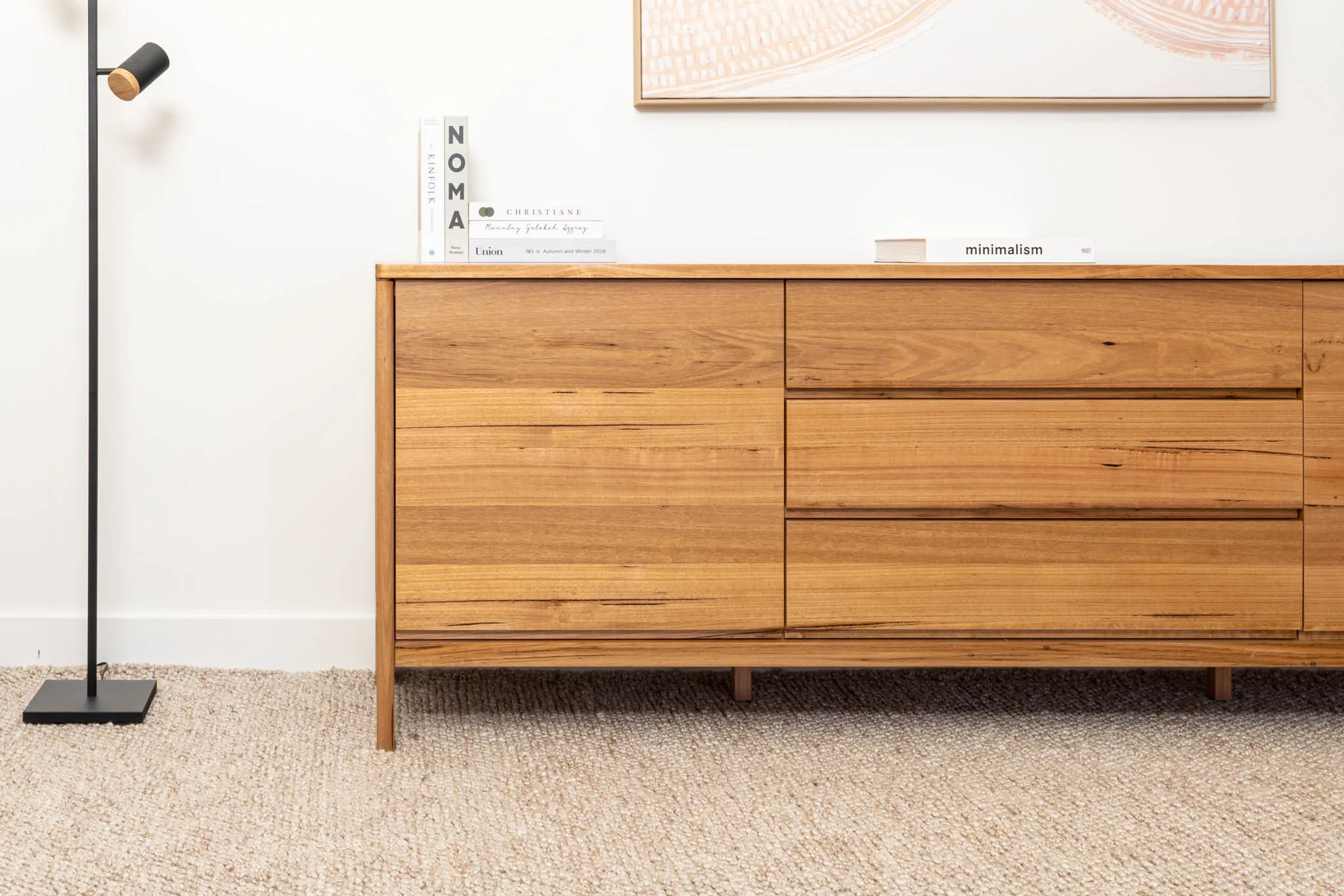 Athena Wormy Chestnut Sideboard & Buffet - Image 12