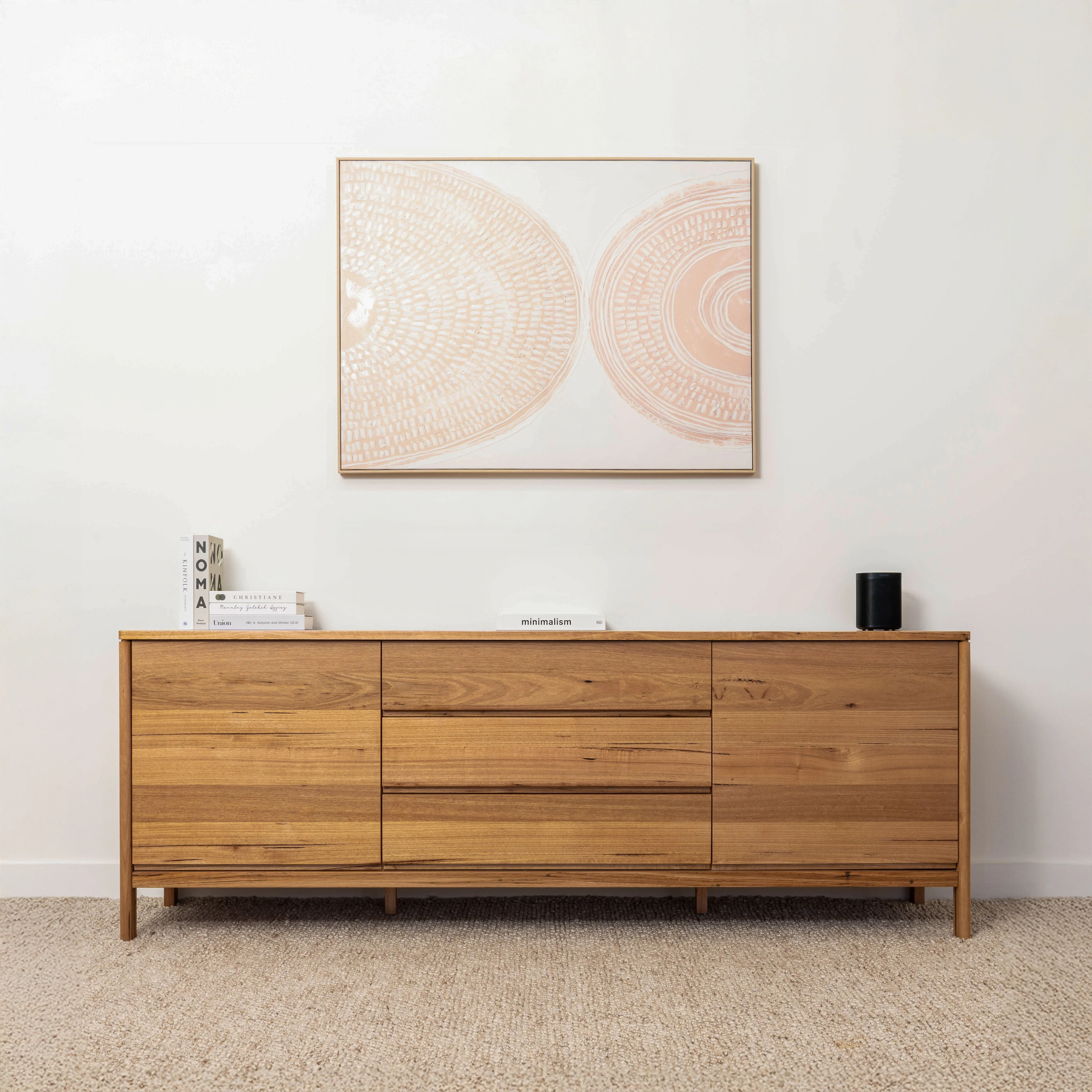 Athena Wormy Chestnut Sideboard & Buffet - Image 2