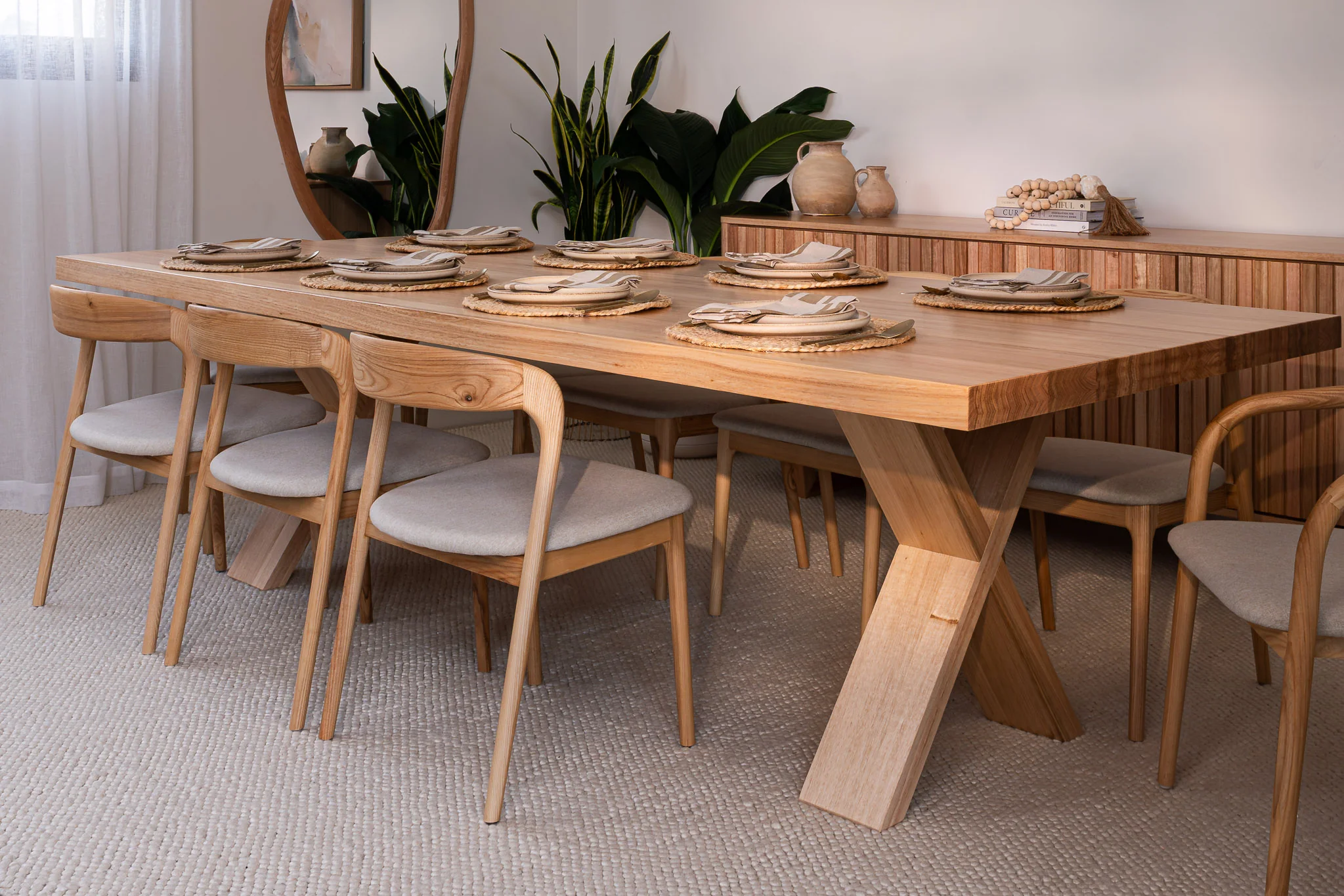 Axl Vic Ash Signature Dining Table - Image 10