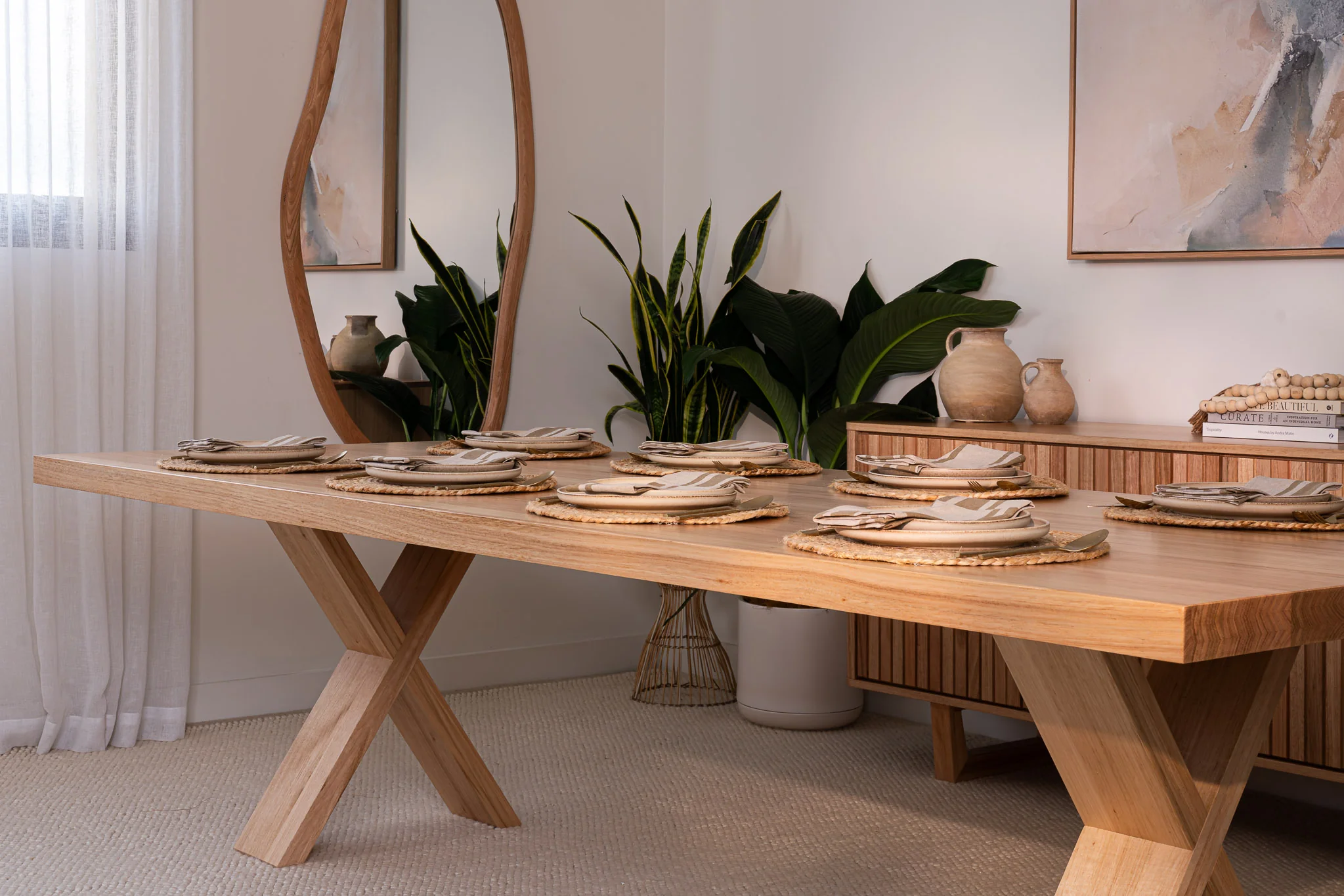 Axl Vic Ash Signature Dining Table - Image 12