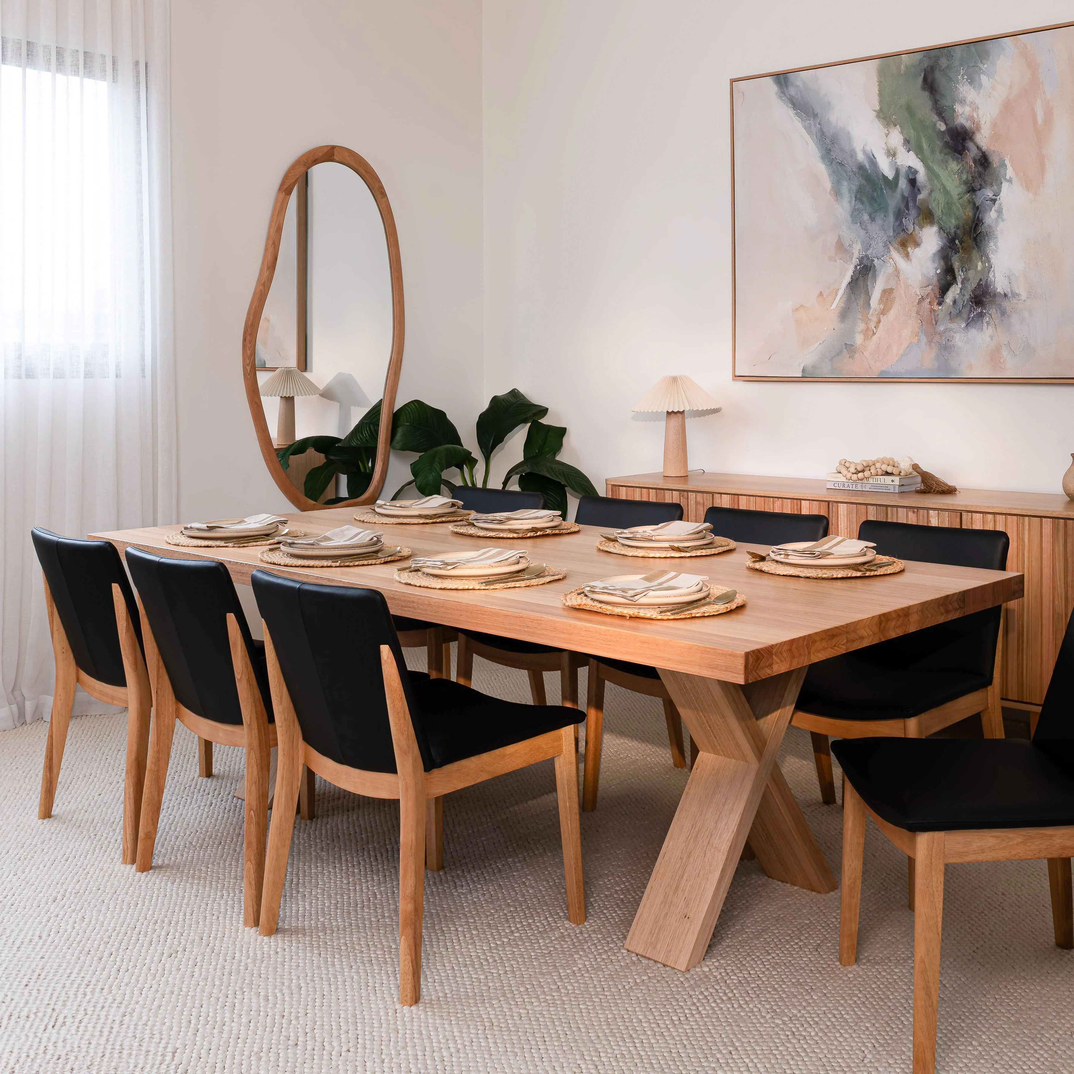 Axl Vic Ash Signature Dining Table - Image 2