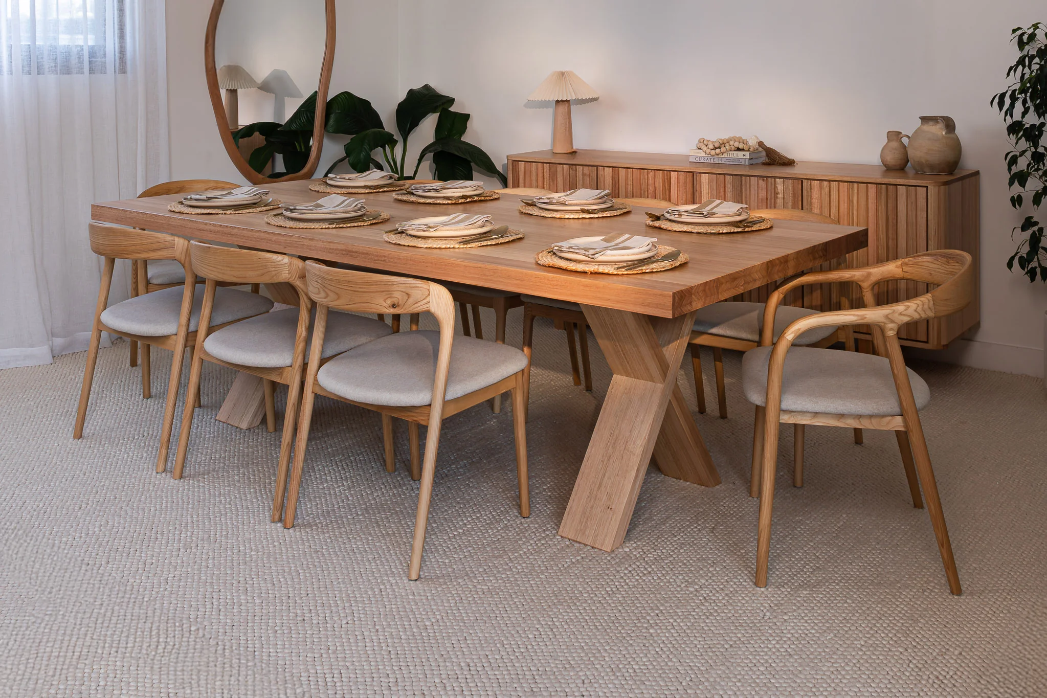 Axl Vic Ash Signature Dining Table - Image 5