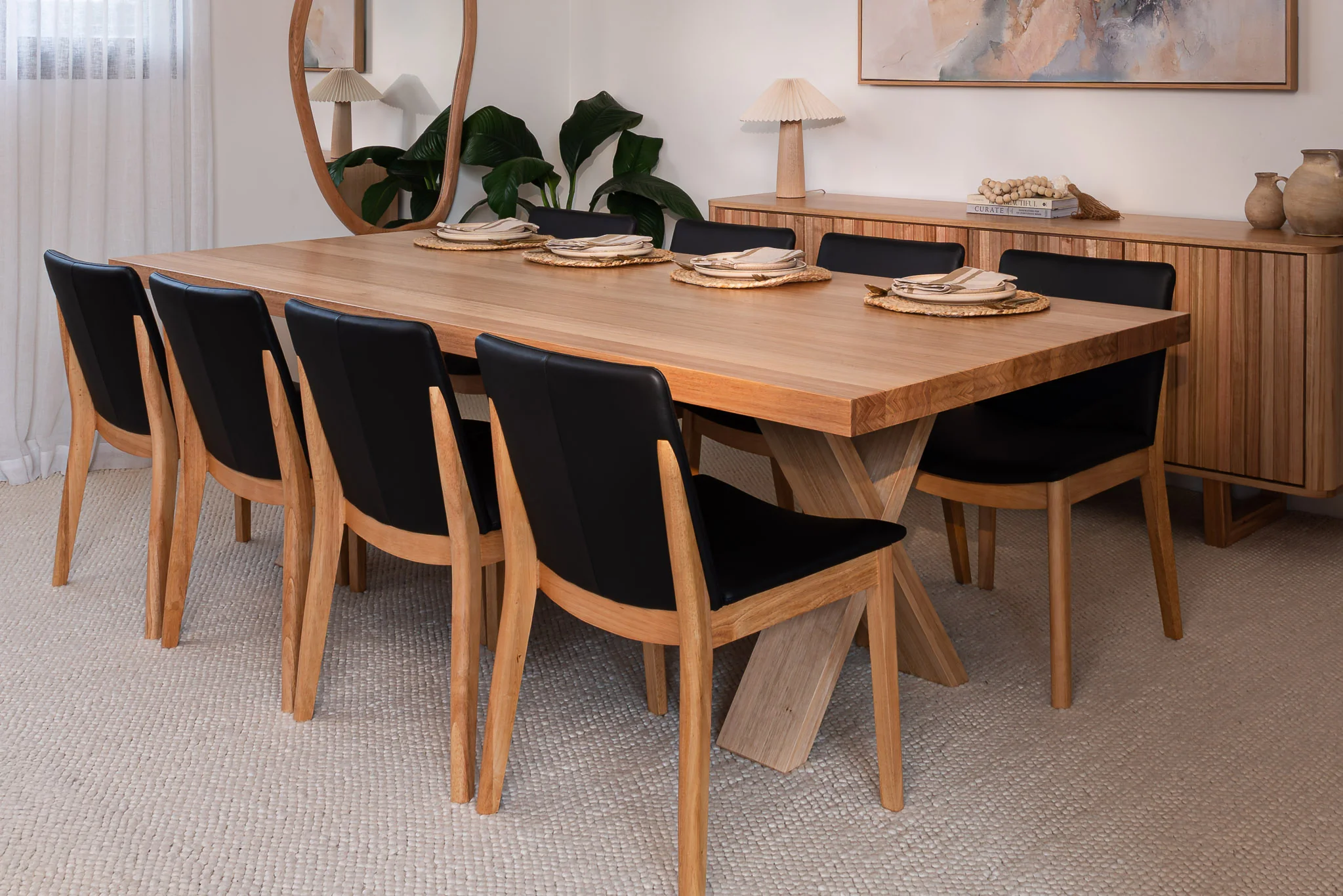 Axl Vic Ash Signature Dining Table - Image 6