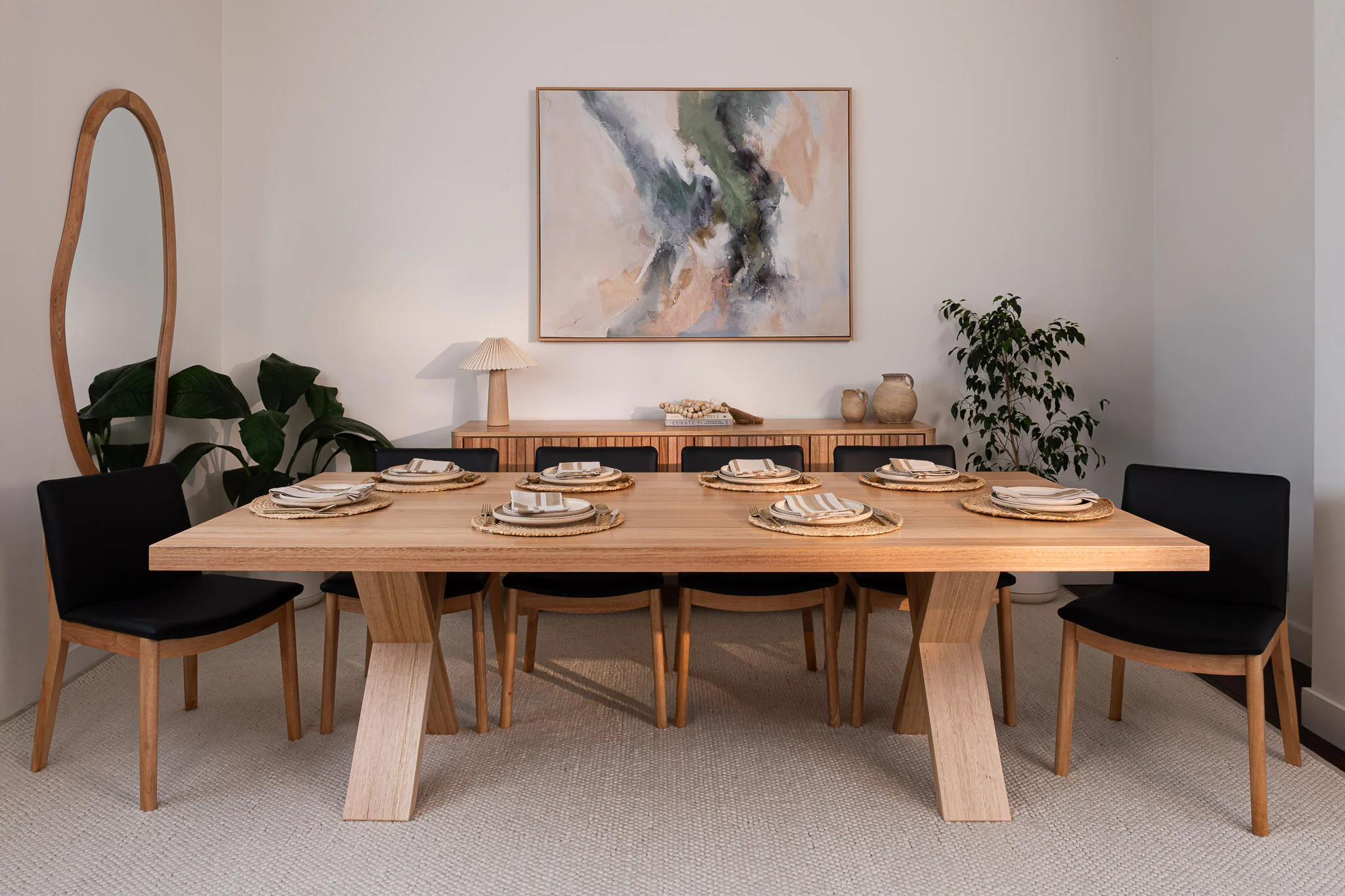 Axl Vic Ash Signature Dining Table - Image 7