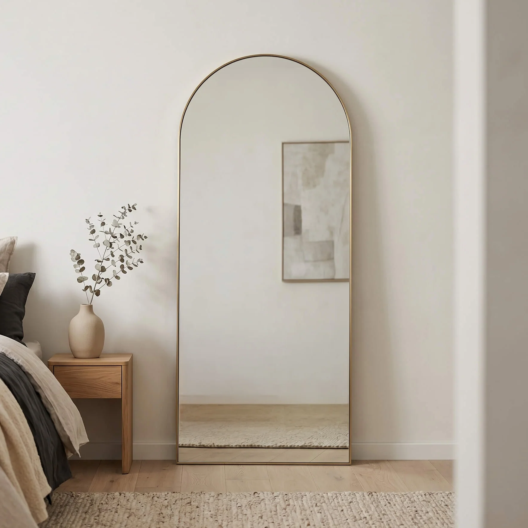 Bjorn Arch Floor Mirror