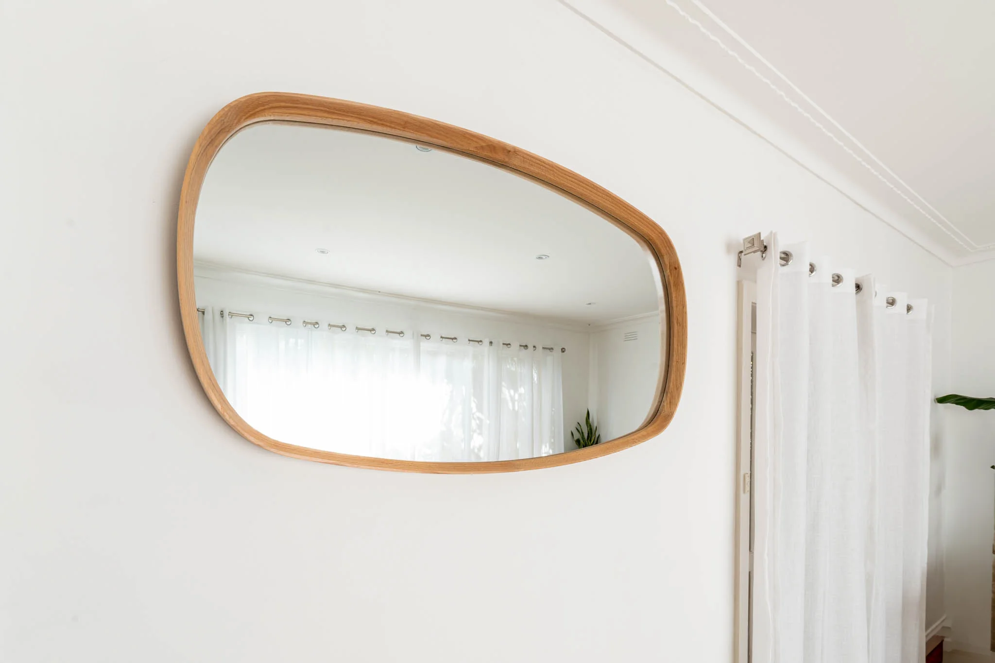 Bridgette American Oak Mirror - Image 7