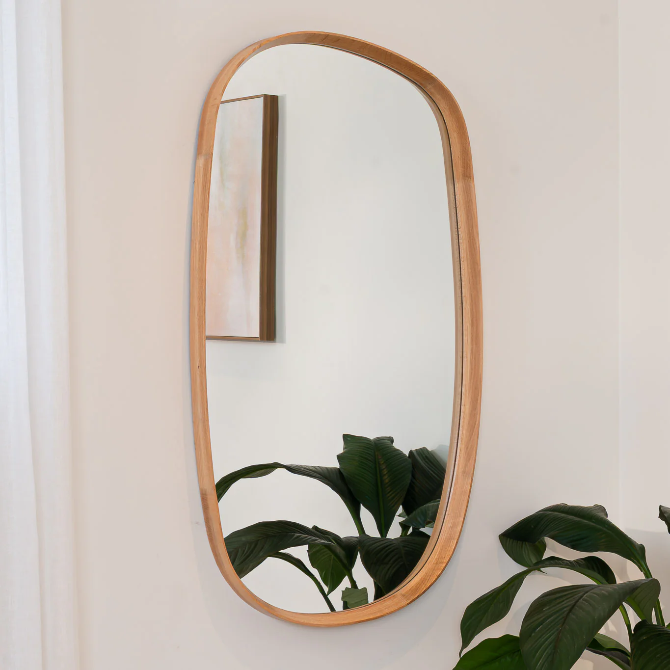Barney American Oak Mirror - Image 2
