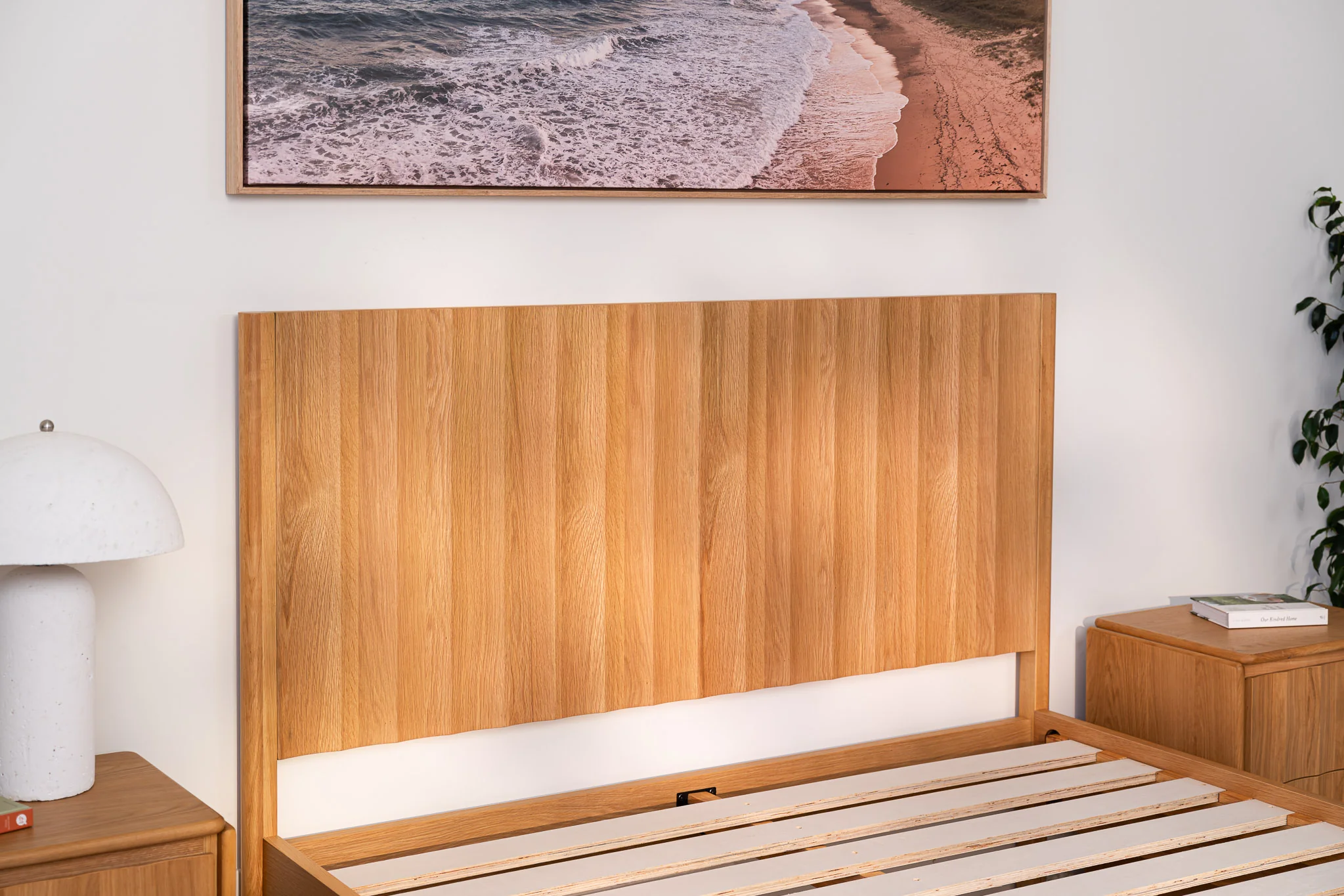 Brooklyn American Oak Bed Frame - Image 5