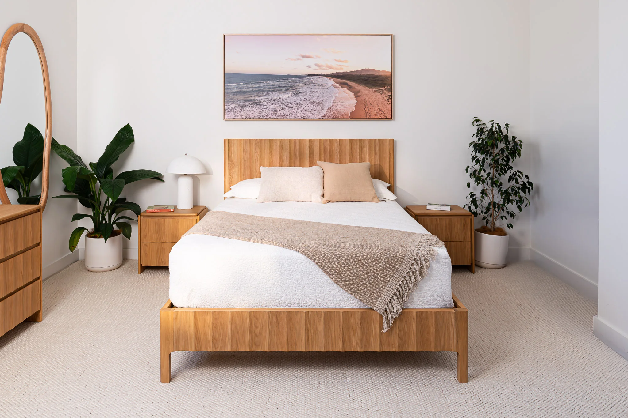Brooklyn American Oak Bed Frame - Image 6