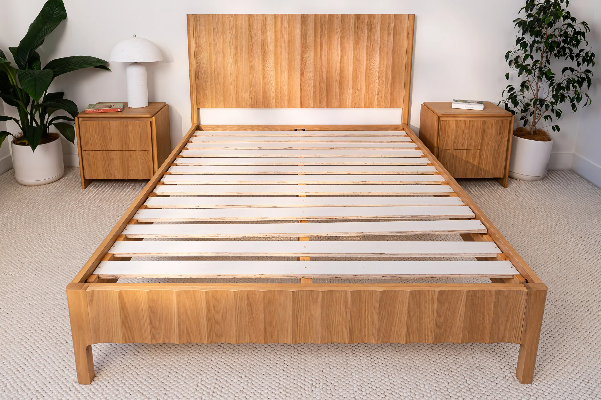 Brooklyn American Oak Bed Frame - Image 8
