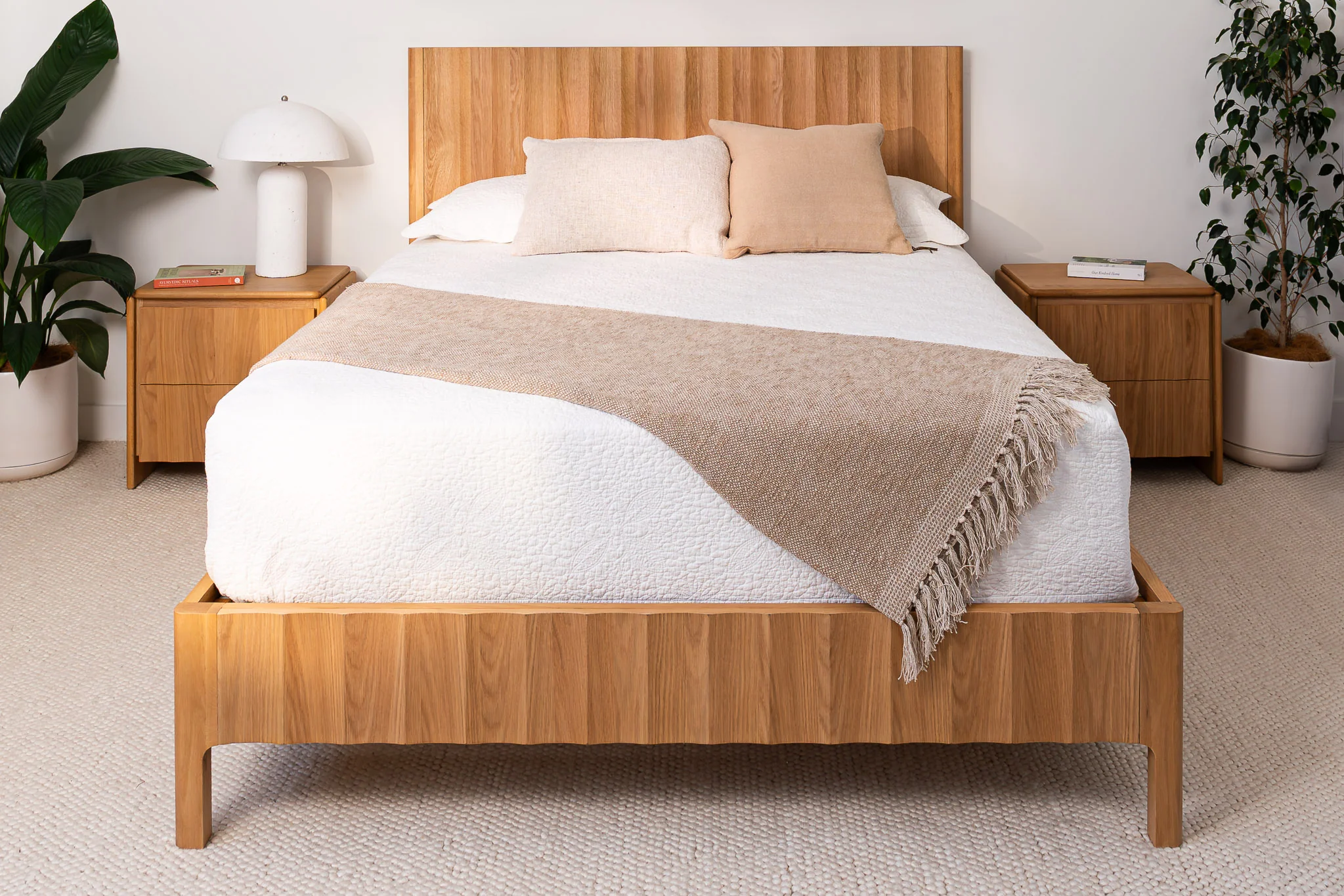 Brooklyn American Oak Bed Frame - Image 9