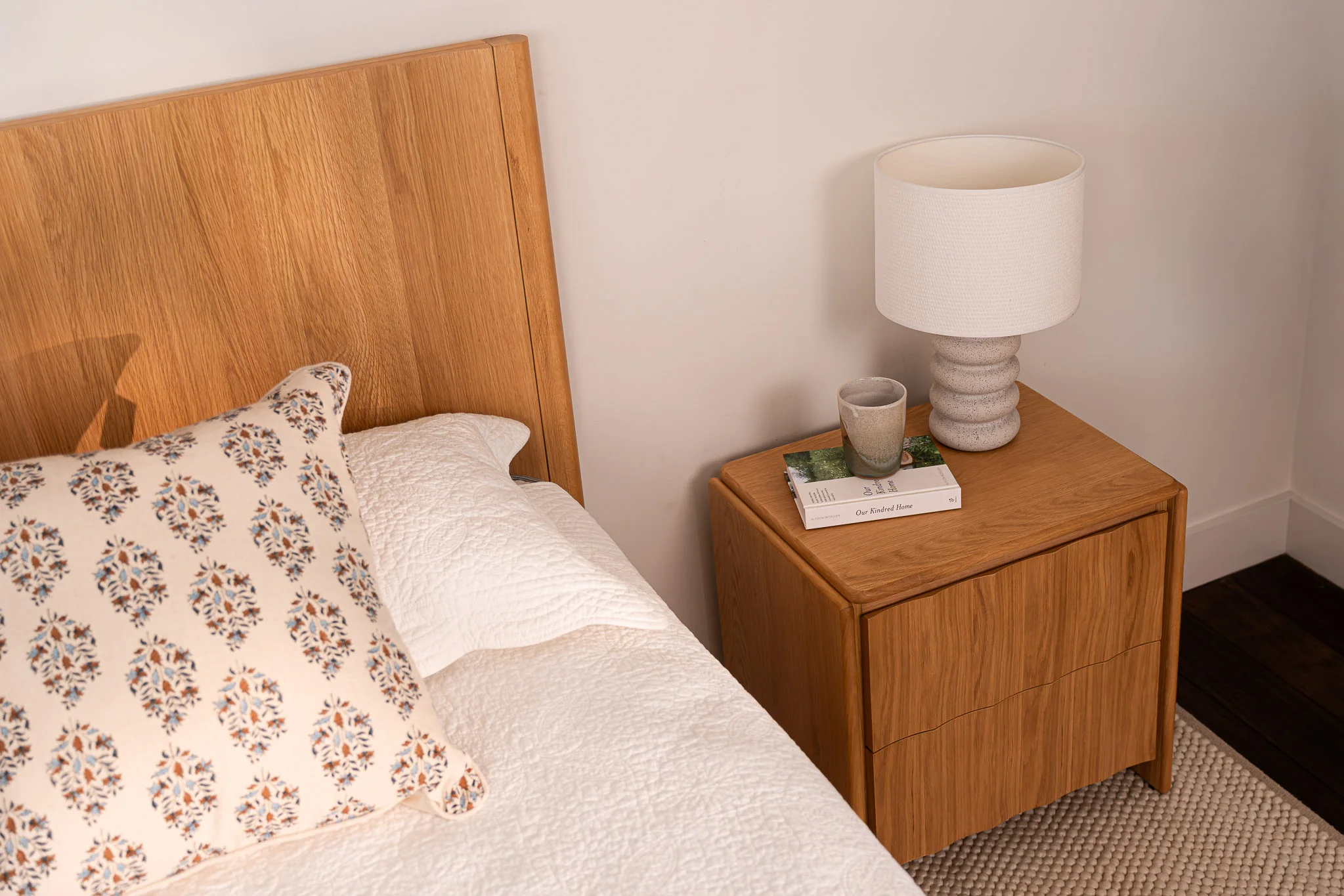 Brooklyn American Oak Bedside Table - Image 10