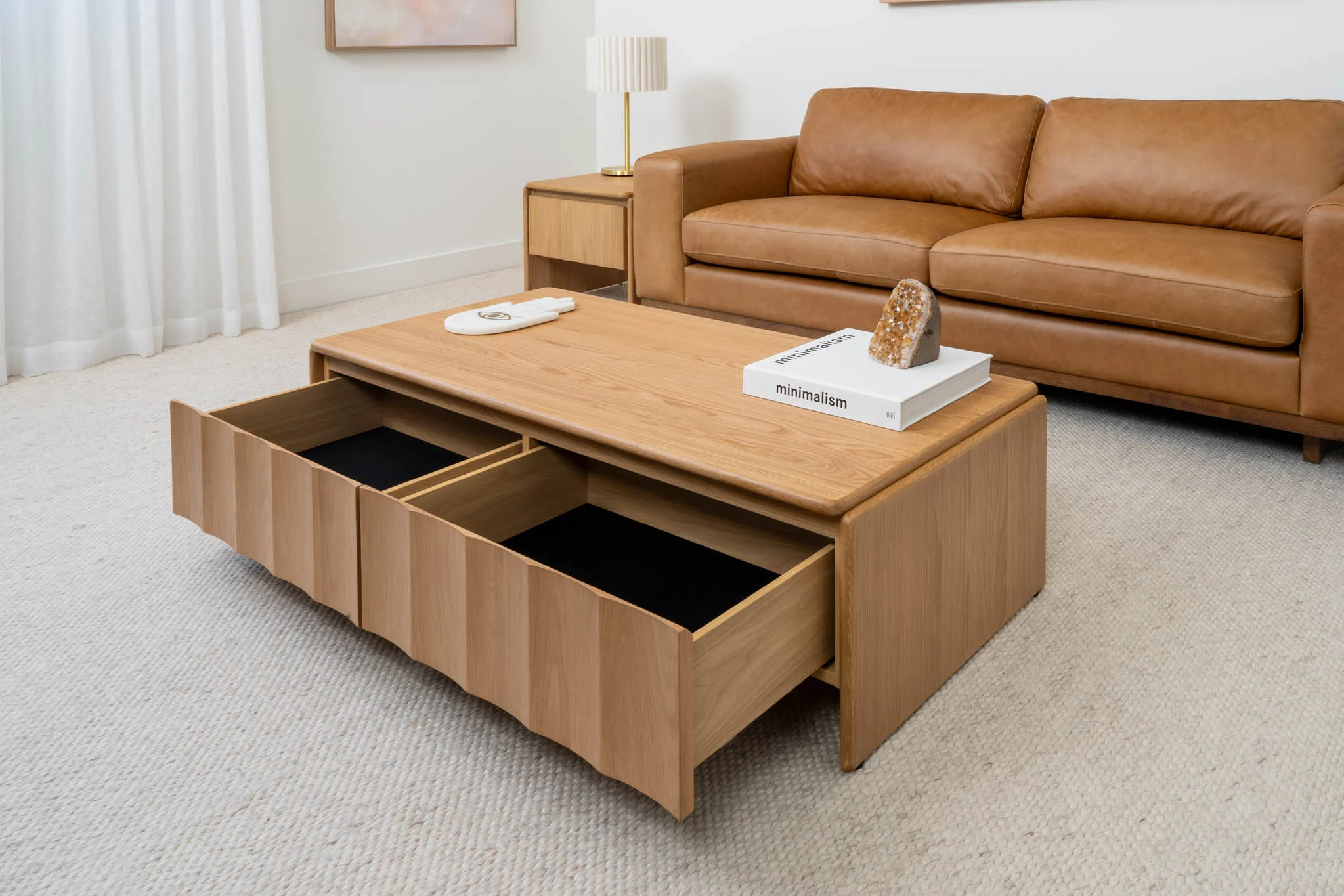 Brooklyn American Oak Coffee Table - Image 10