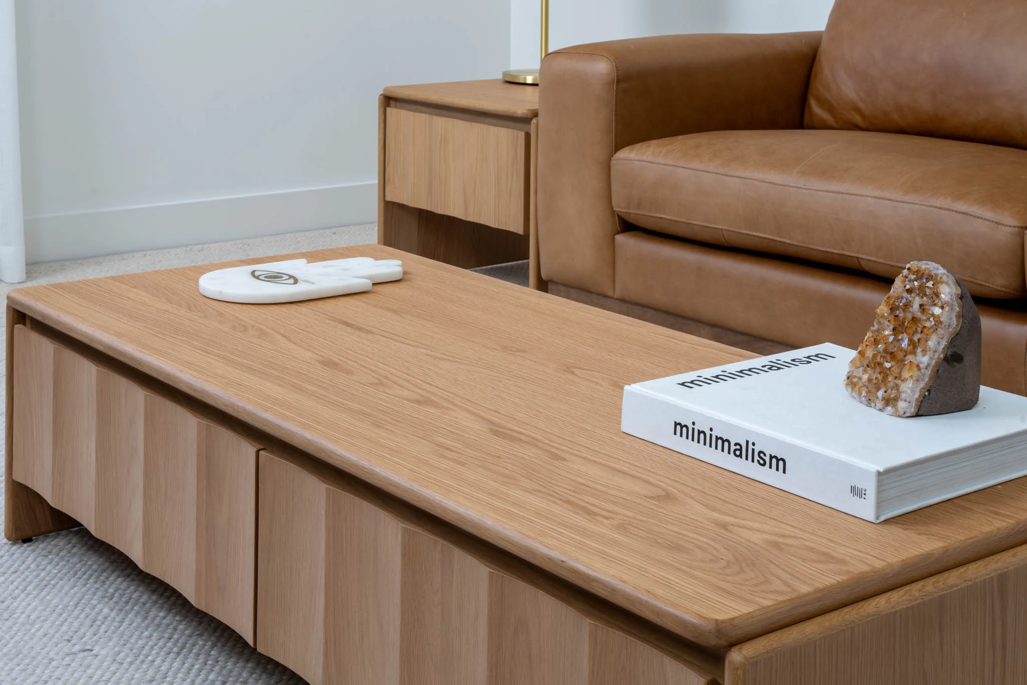 Brooklyn American Oak Coffee Table - Image 12