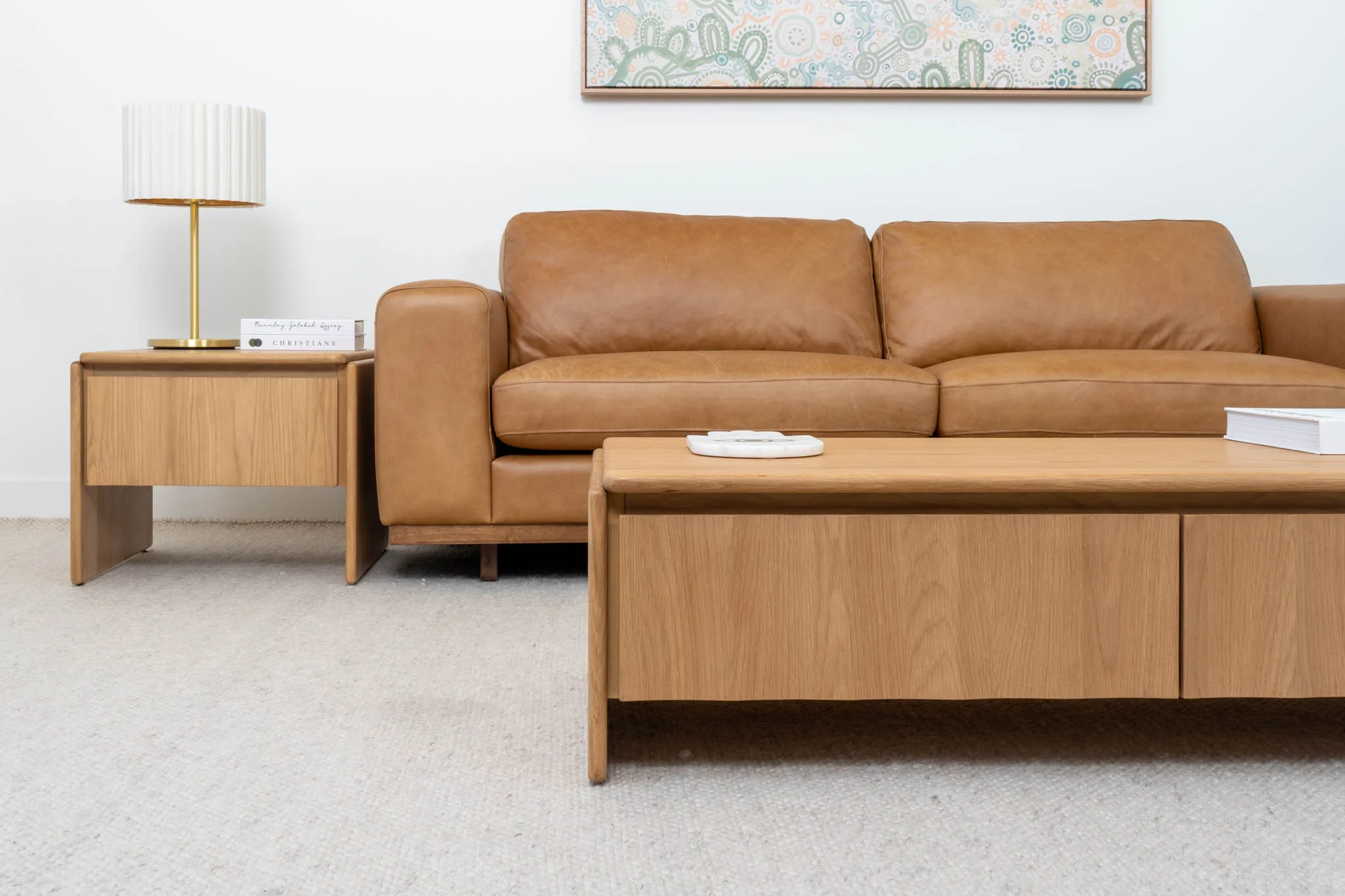 Brooklyn American Oak Coffee Table - Image 8