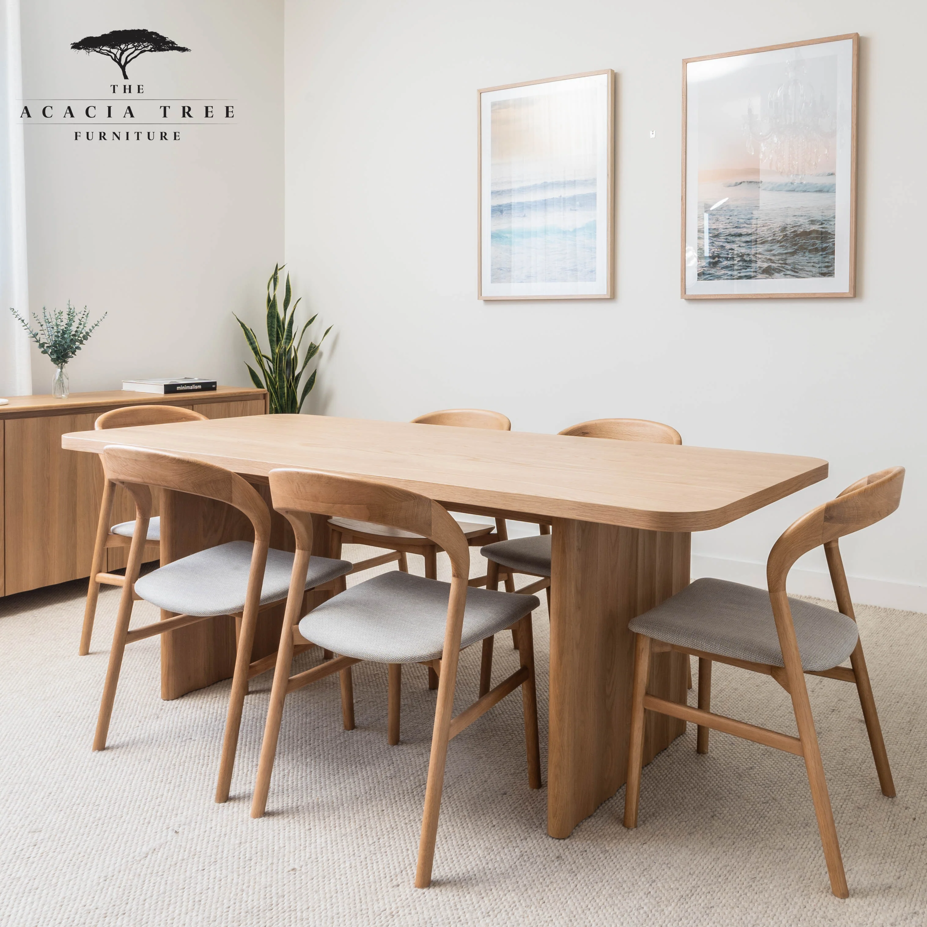 Brooklyn American Oak Dining Table - Image 2