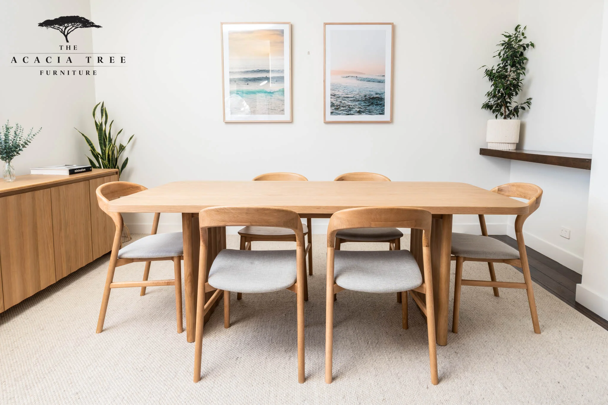 Brooklyn American Oak Dining Table - Image 8