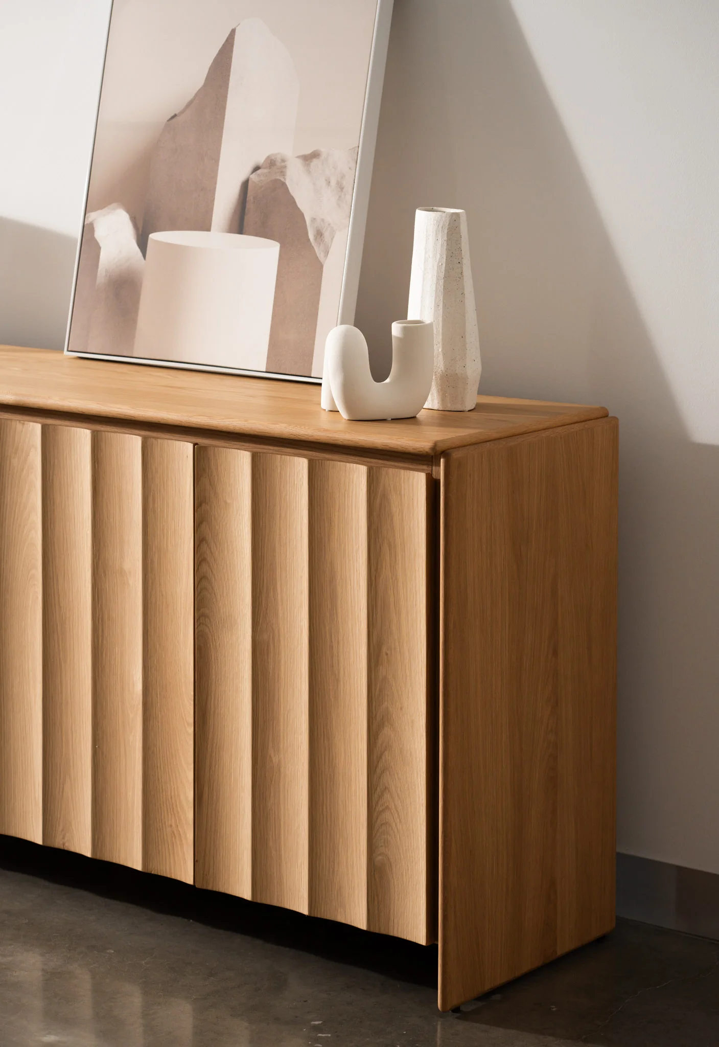 Brooklyn American Oak Sideboard & Buffet - Image 2