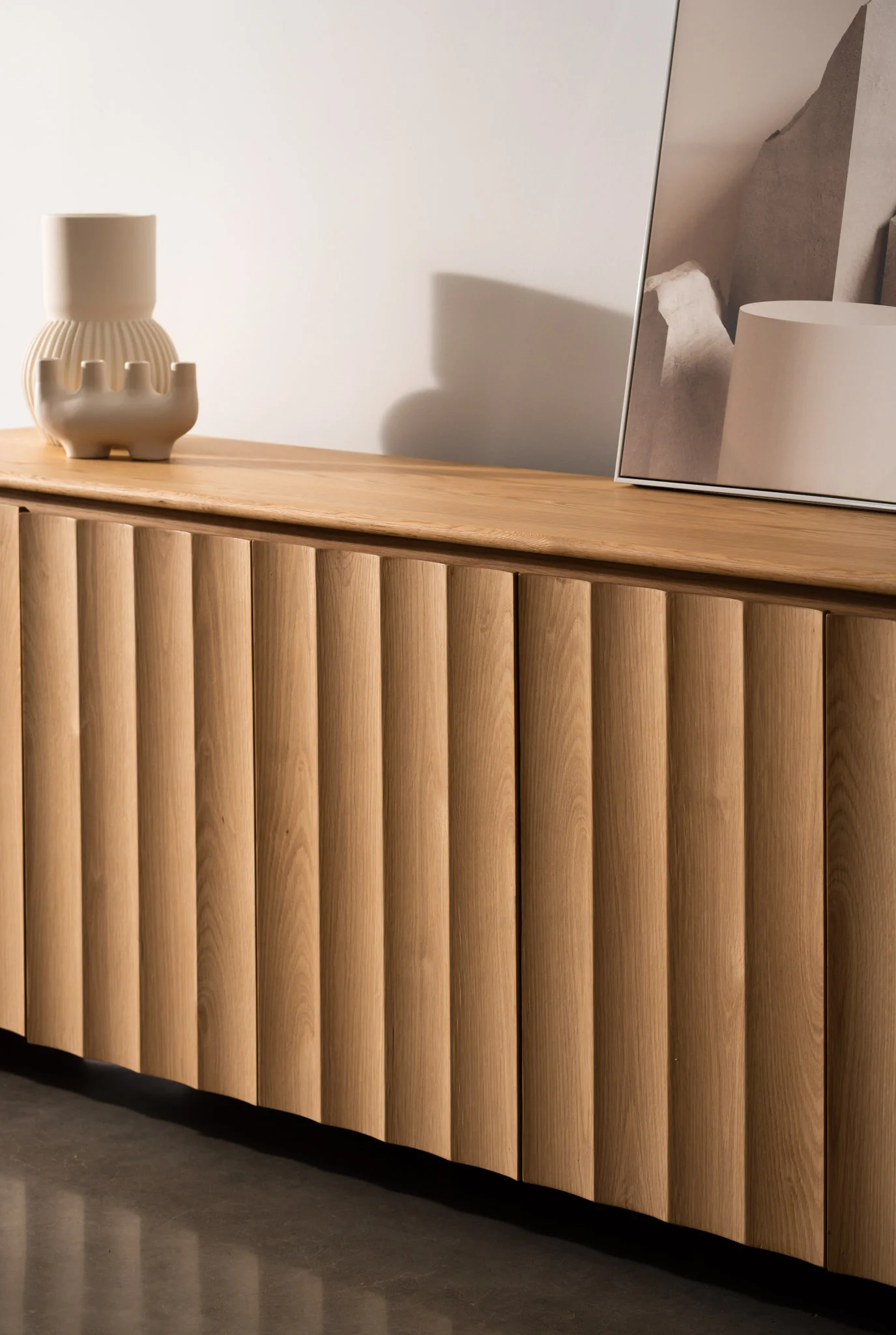 Brooklyn American Oak Sideboard & Buffet - Image 3