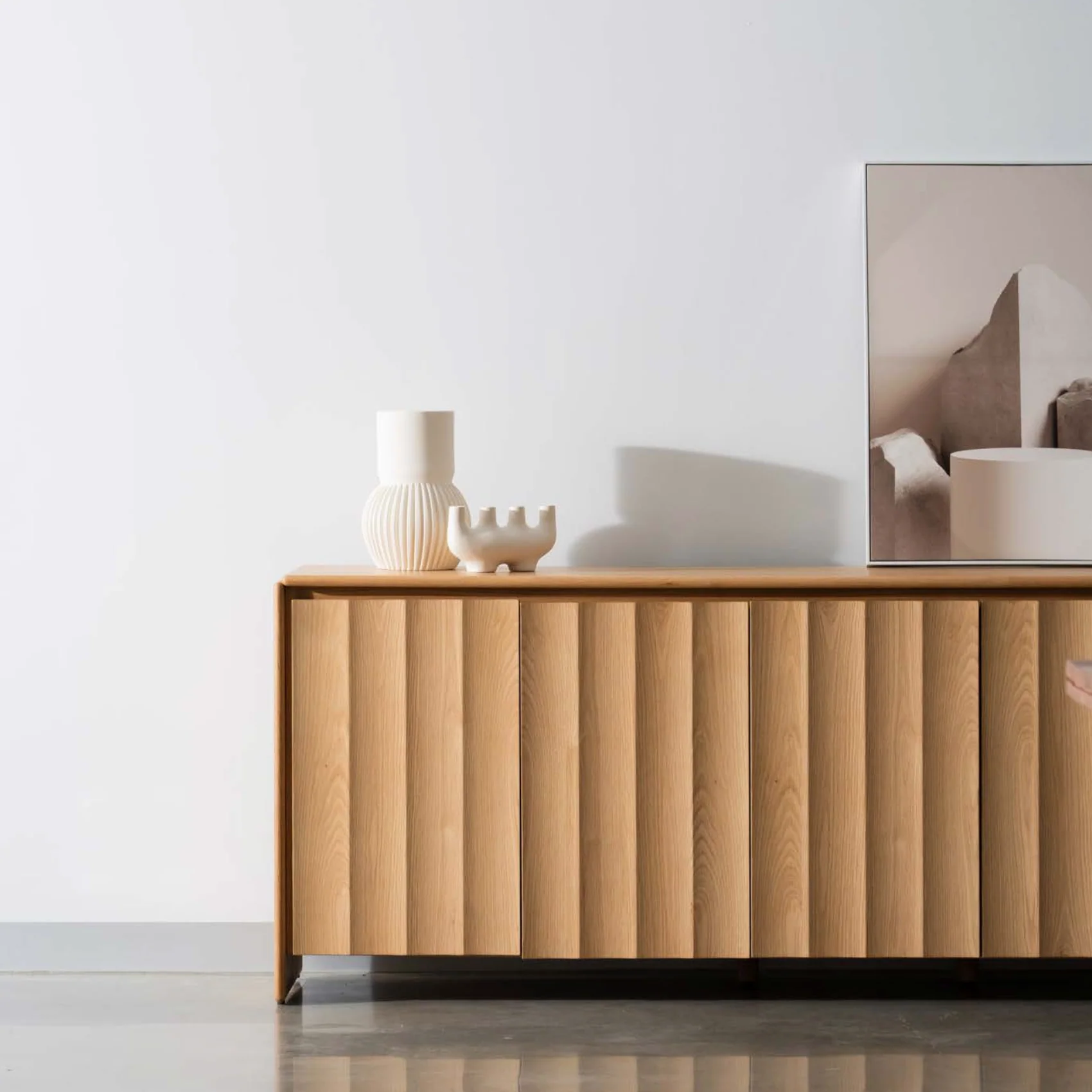 Brooklyn American Oak Sideboard & Buffet - Image 4