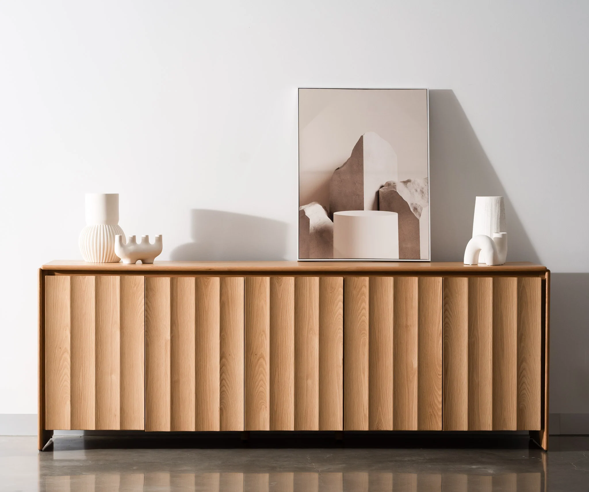 Brooklyn American Oak Sideboard & Buffet - Image 5