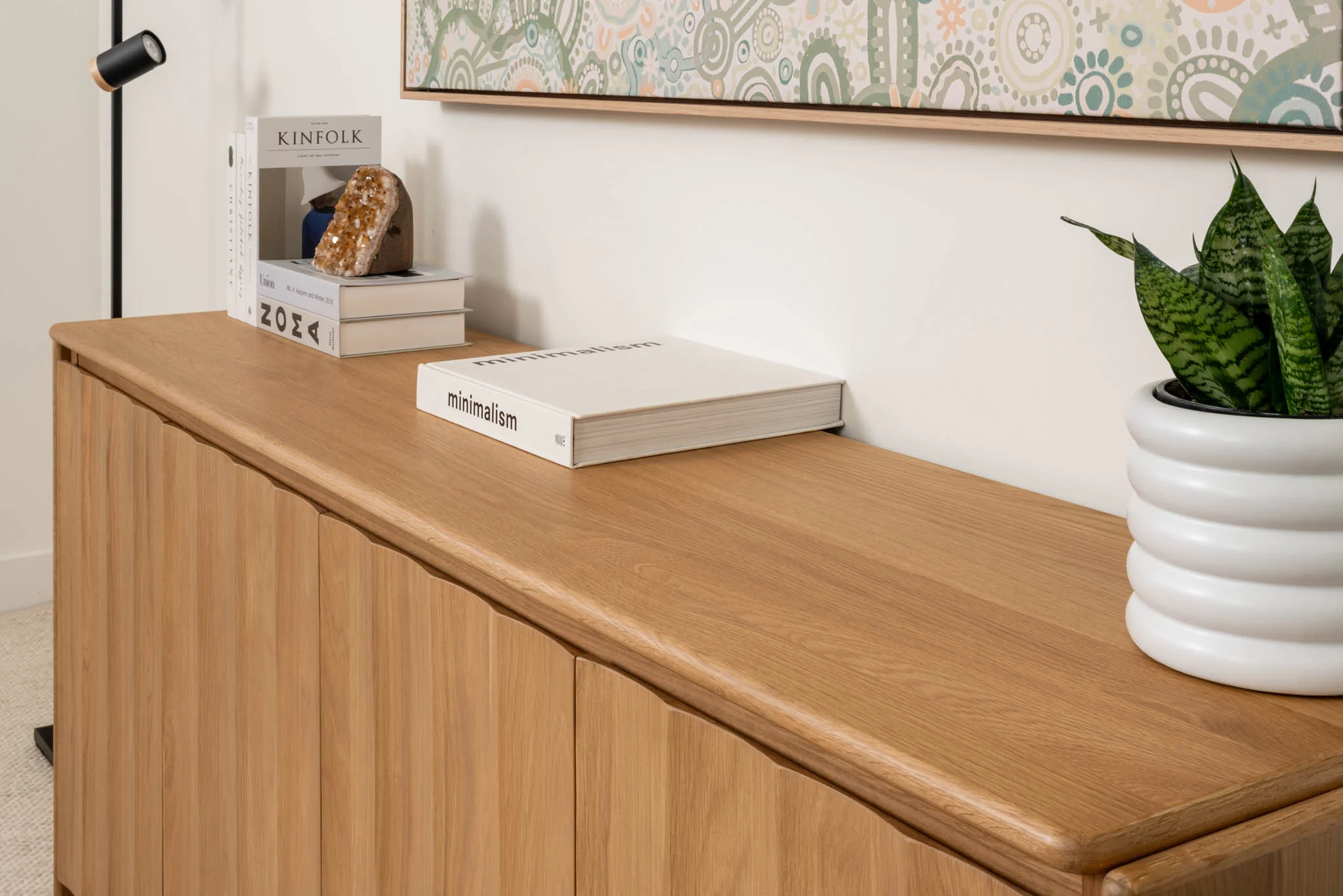 Brooklyn American Oak Sideboard & Buffet - Image 6