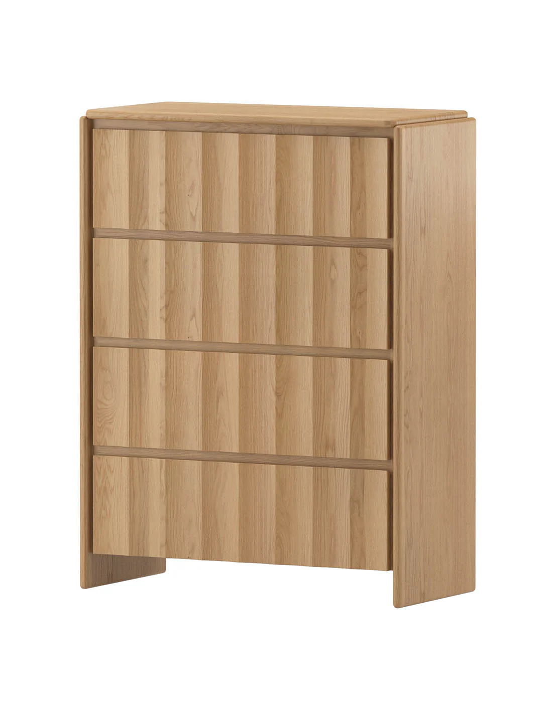 Brooklyn American Oak Tallboy - Image 10