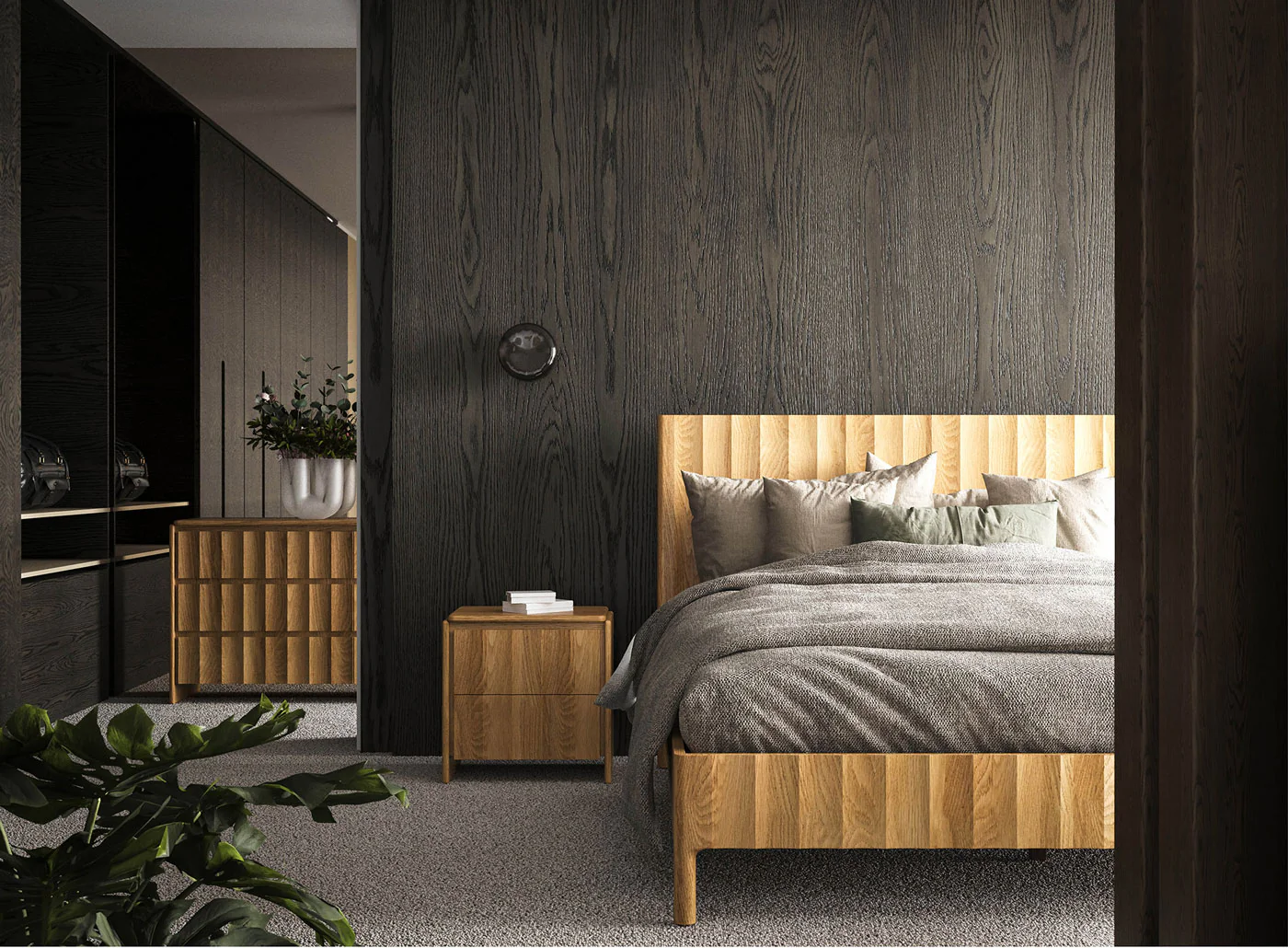 Brooklyn American Oak Tallboy - Image 8