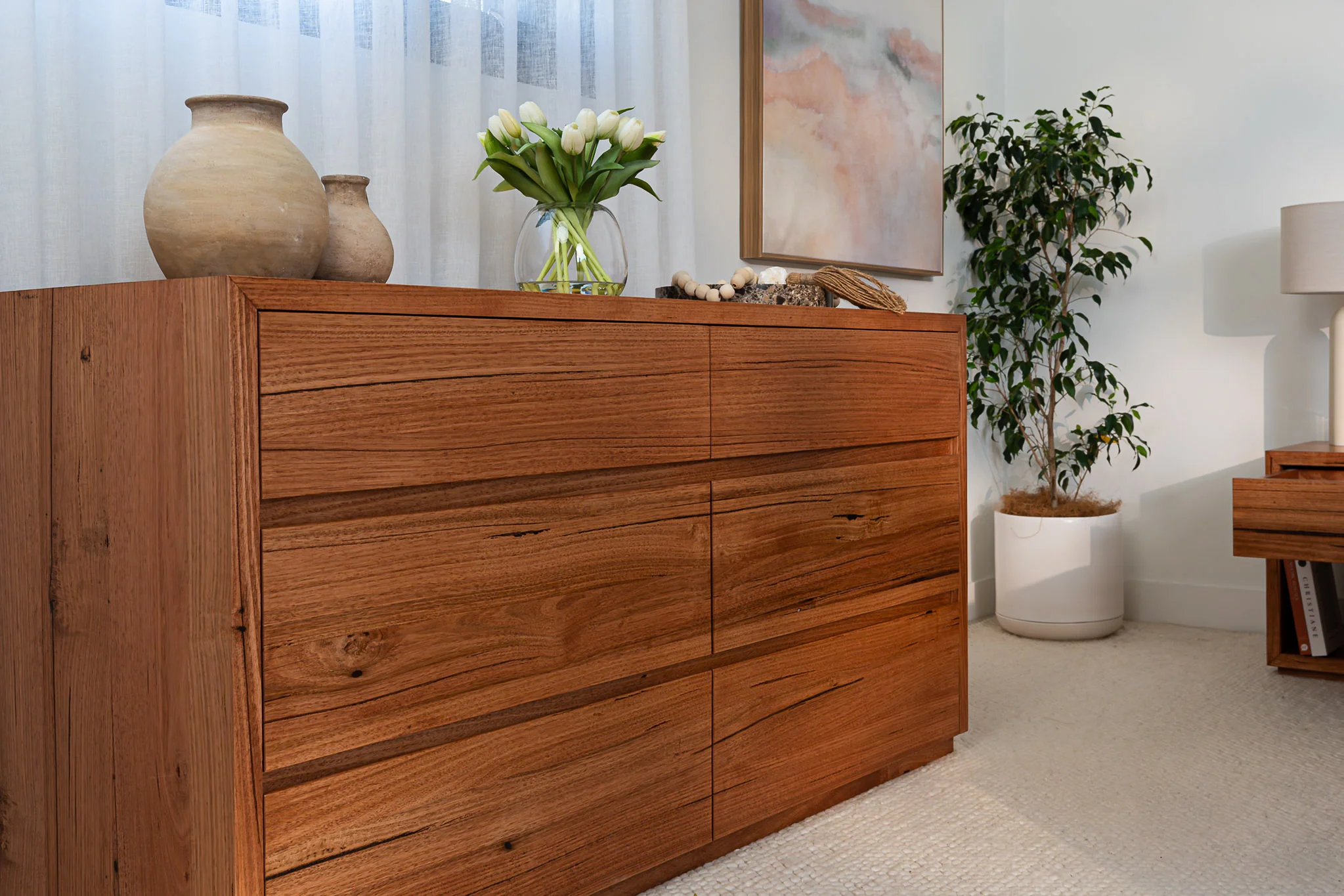 Cape Town Messmate Dresser (Honey Oak Stain) - Image 11