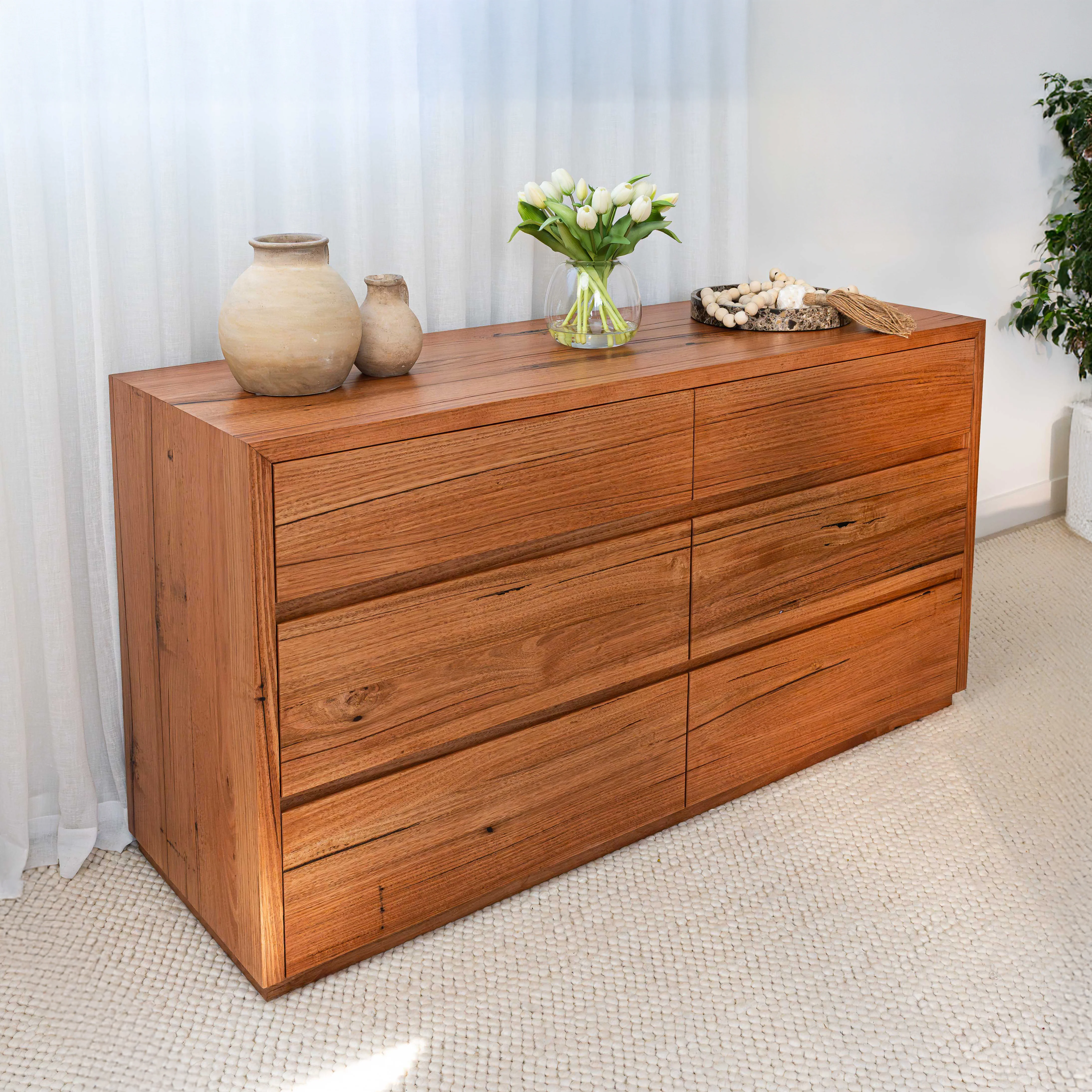 Cape Town Messmate Dresser (Honey Oak Stain) - Image 2