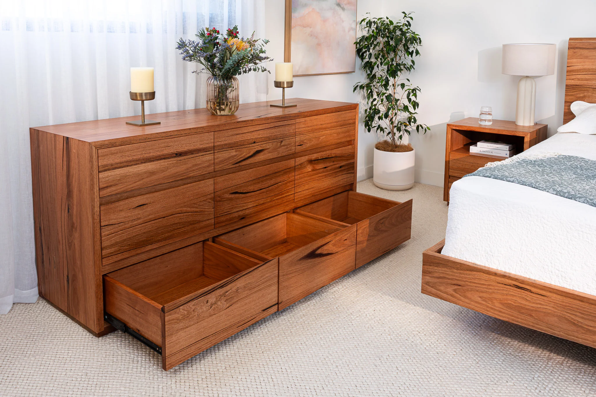 Cape Town Messmate Dresser (Honey Oak Stain) - Image 5
