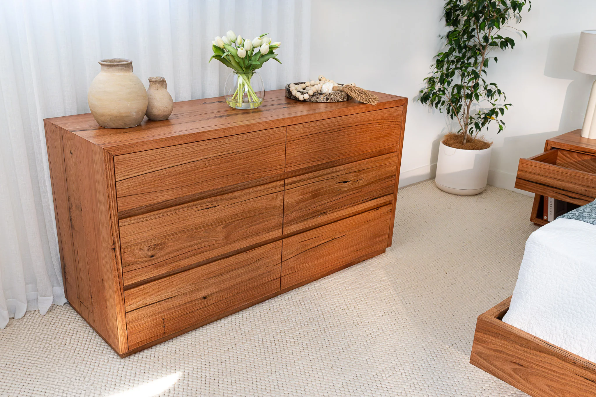 Cape Town Messmate Dresser (Honey Oak Stain) - Image 7