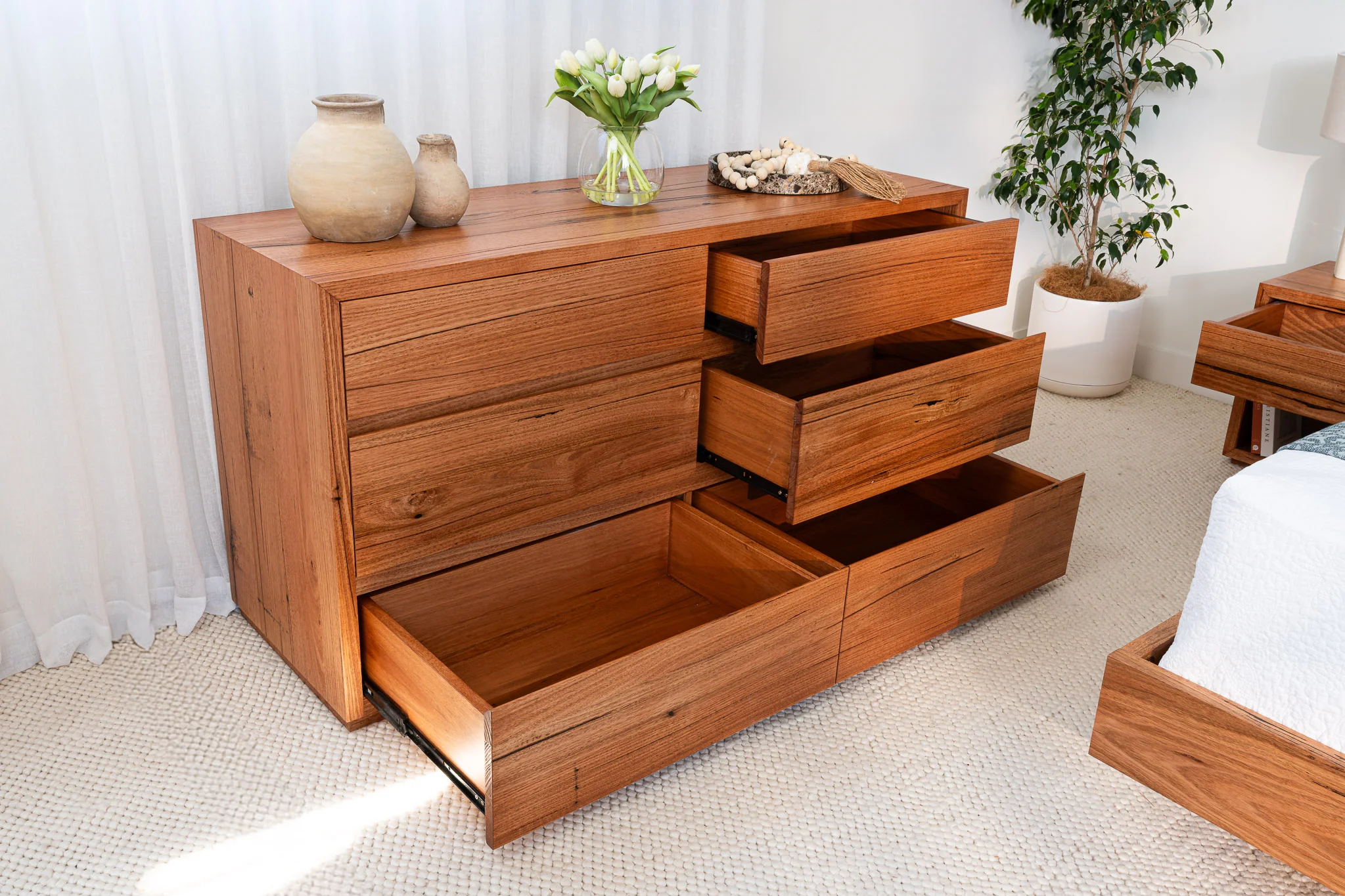 Cape Town Messmate Dresser (Honey Oak Stain) - Image 8