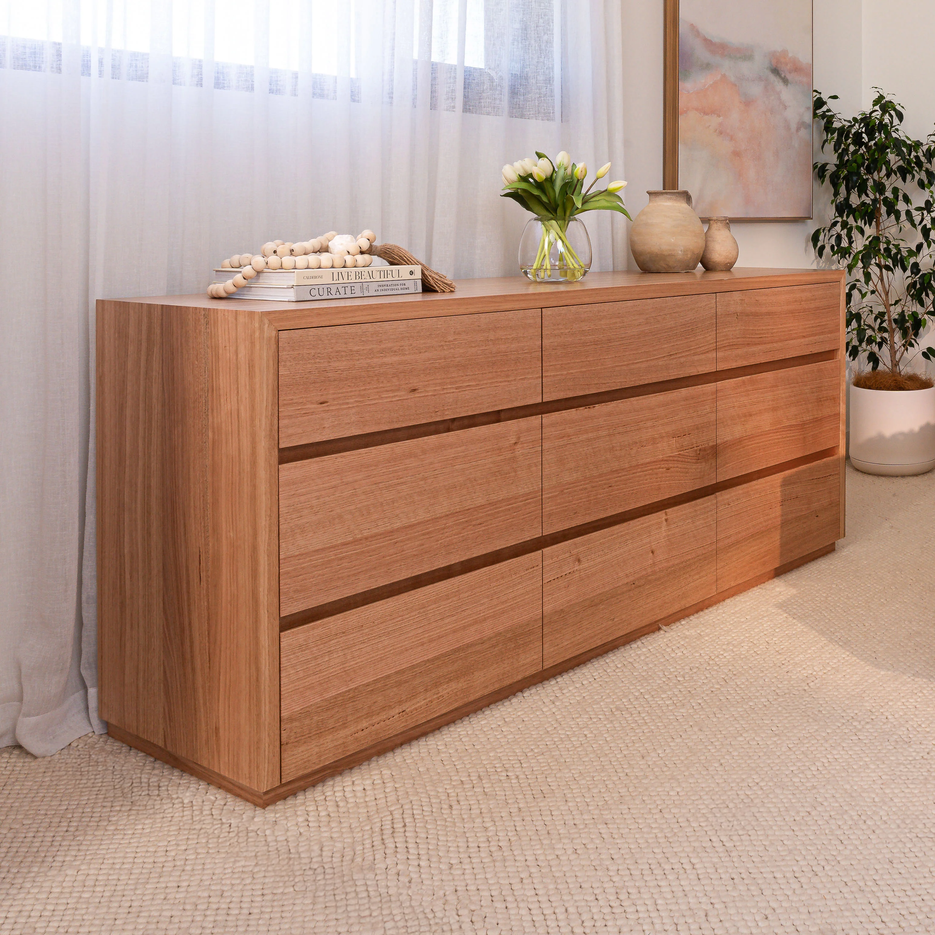 Cape Town Tasmanian Oak Dresser - Image 2