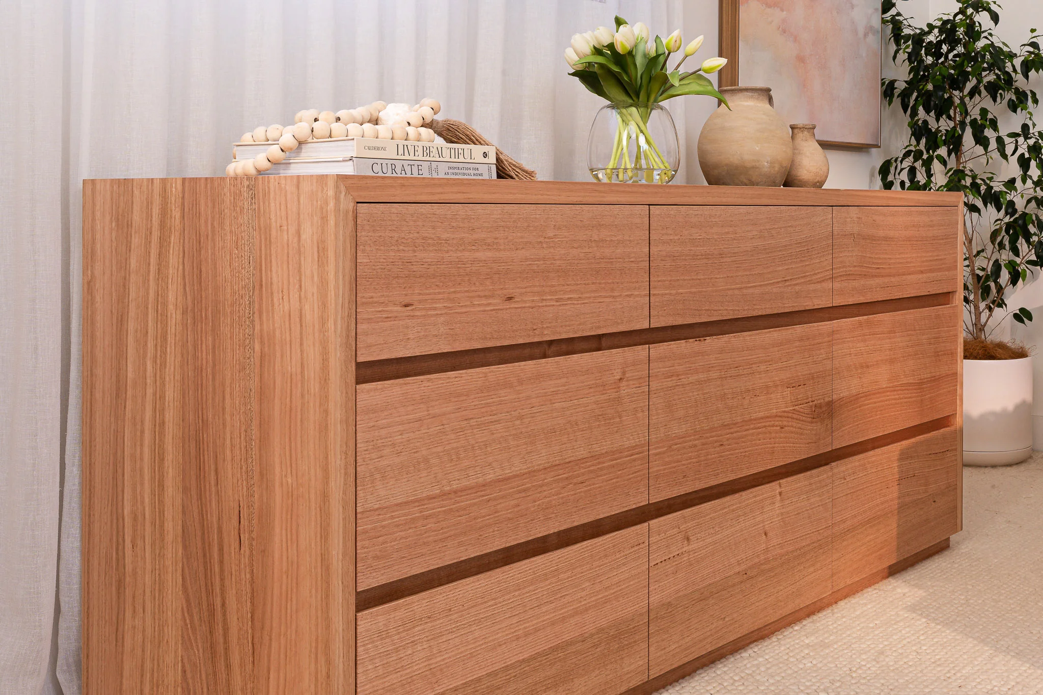 Cape Town Tasmanian Oak Dresser - Image 6