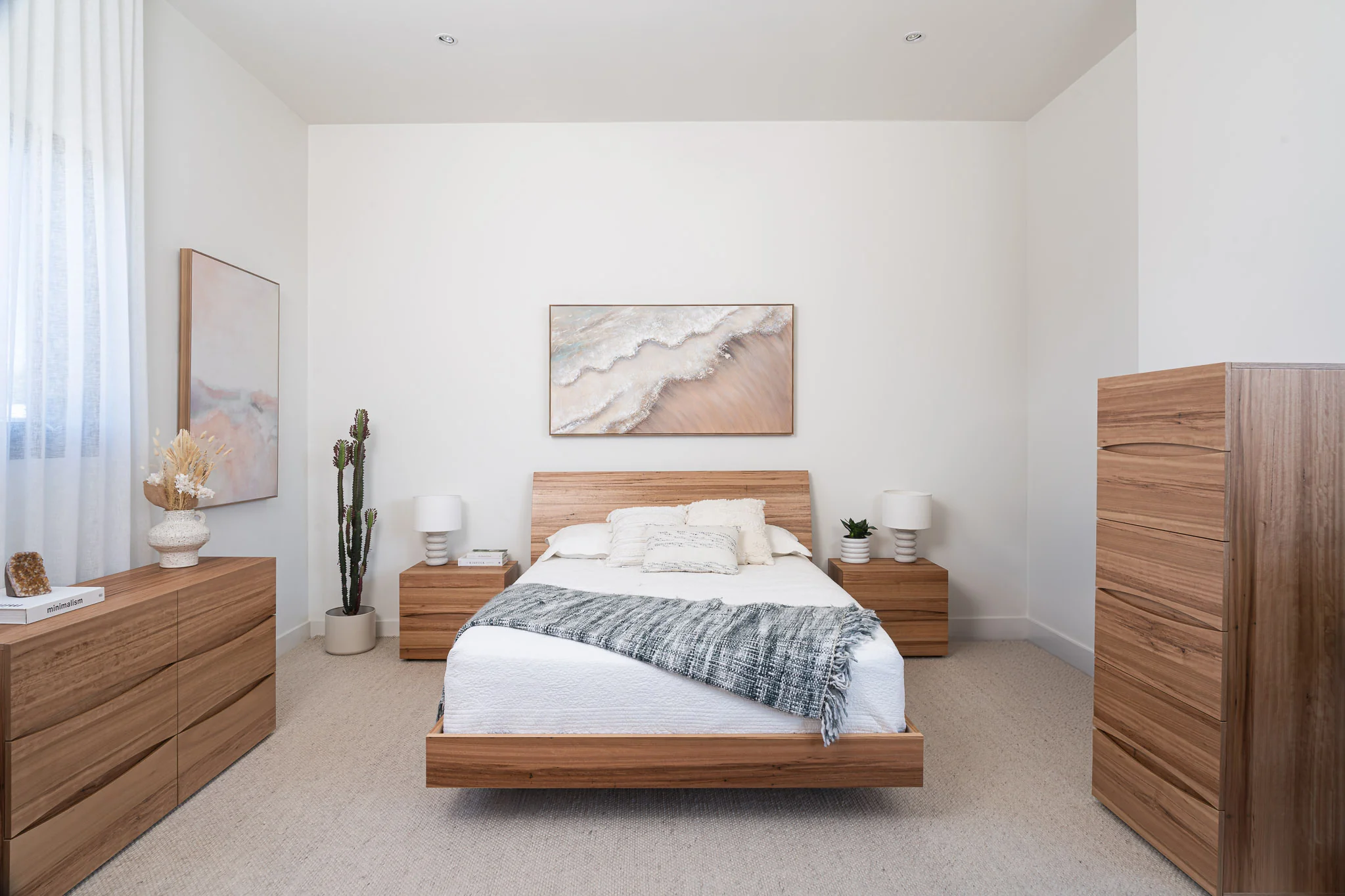 Citrine Wormy Chestnut Bed Frame - Image 14