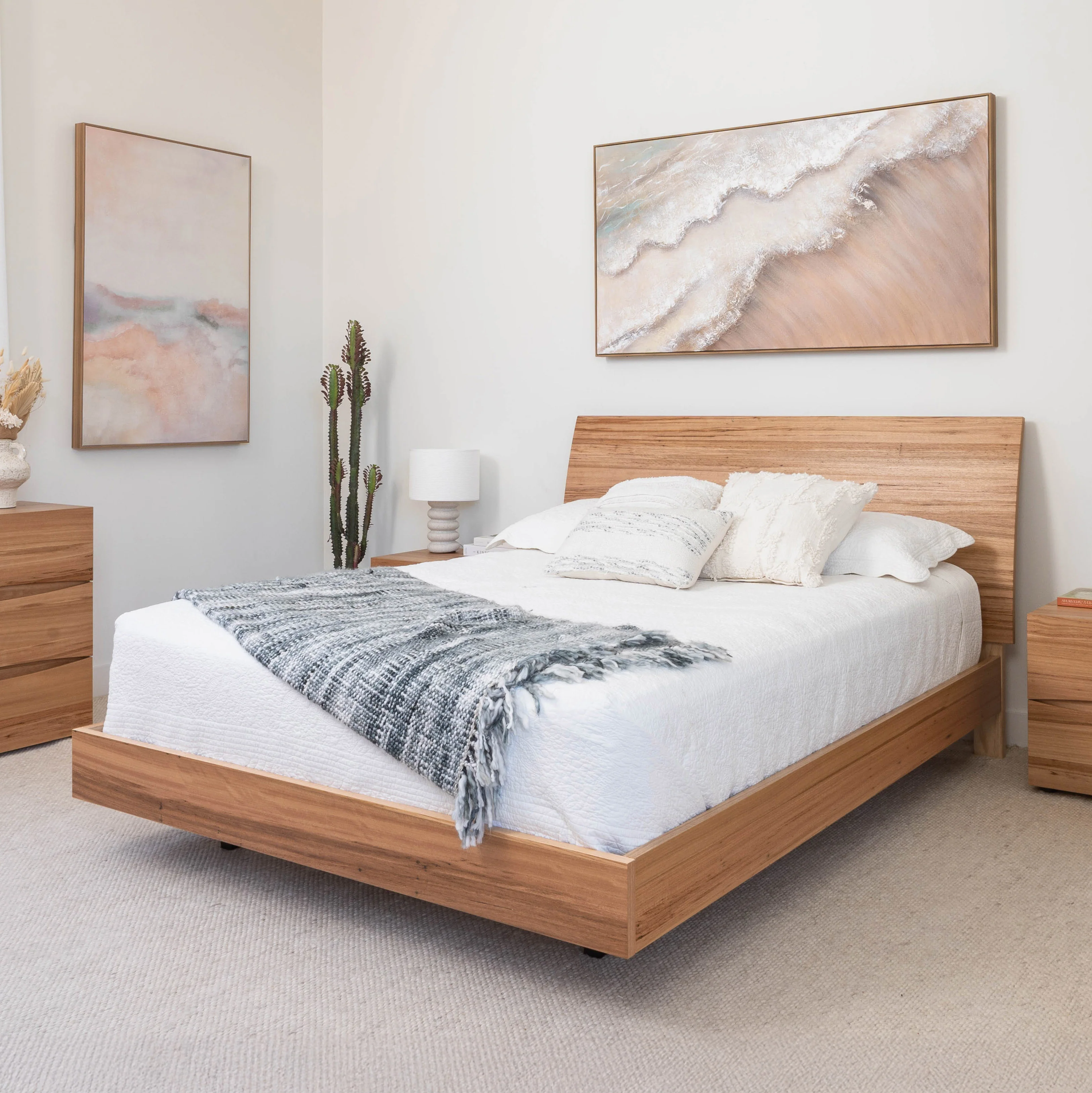 Citrine Wormy Chestnut Bed Frame - Image 2
