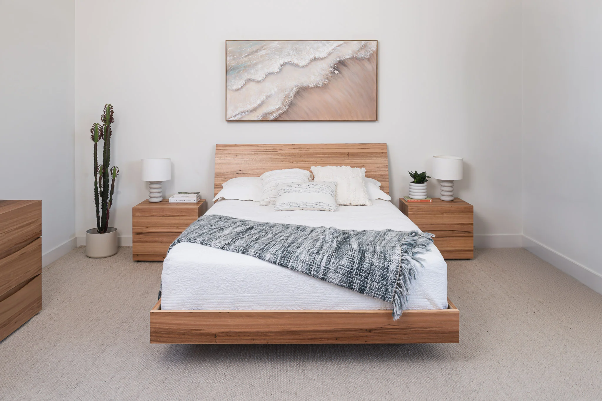 Citrine Wormy Chestnut Bed Frame - Image 4