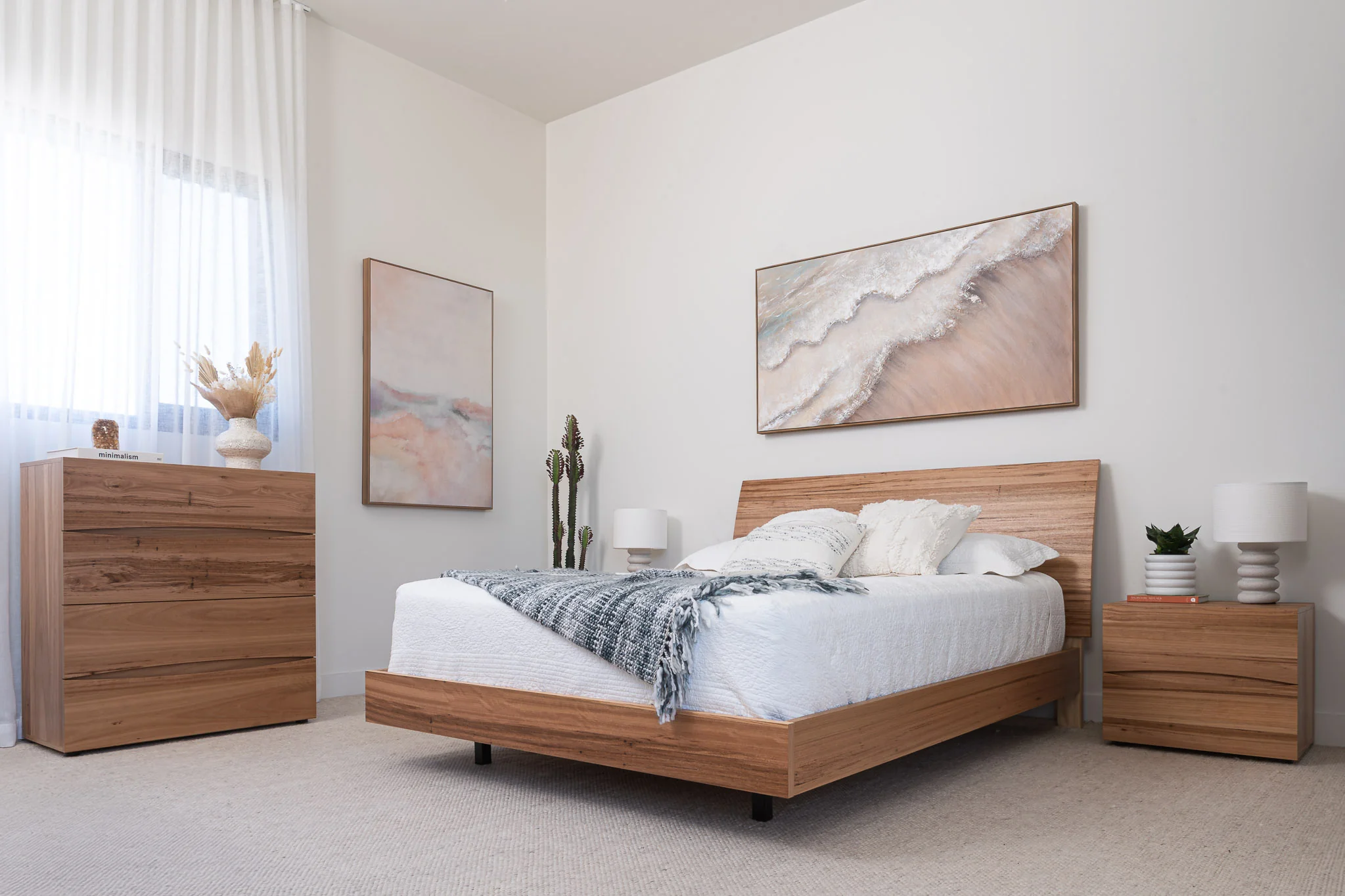 Citrine Wormy Chestnut Bed Frame - Image 7