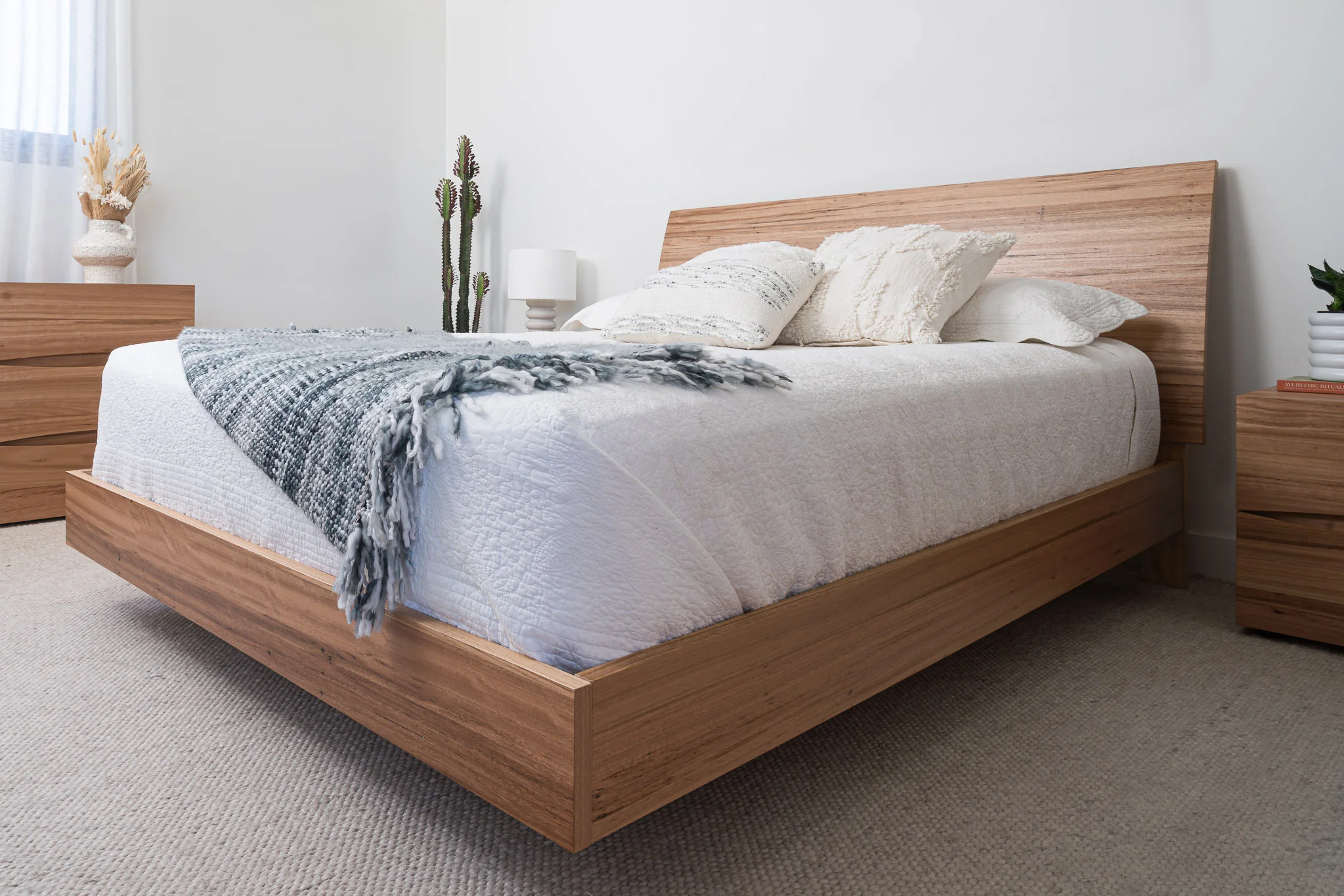 Citrine Wormy Chestnut Bed Frame - Image 8