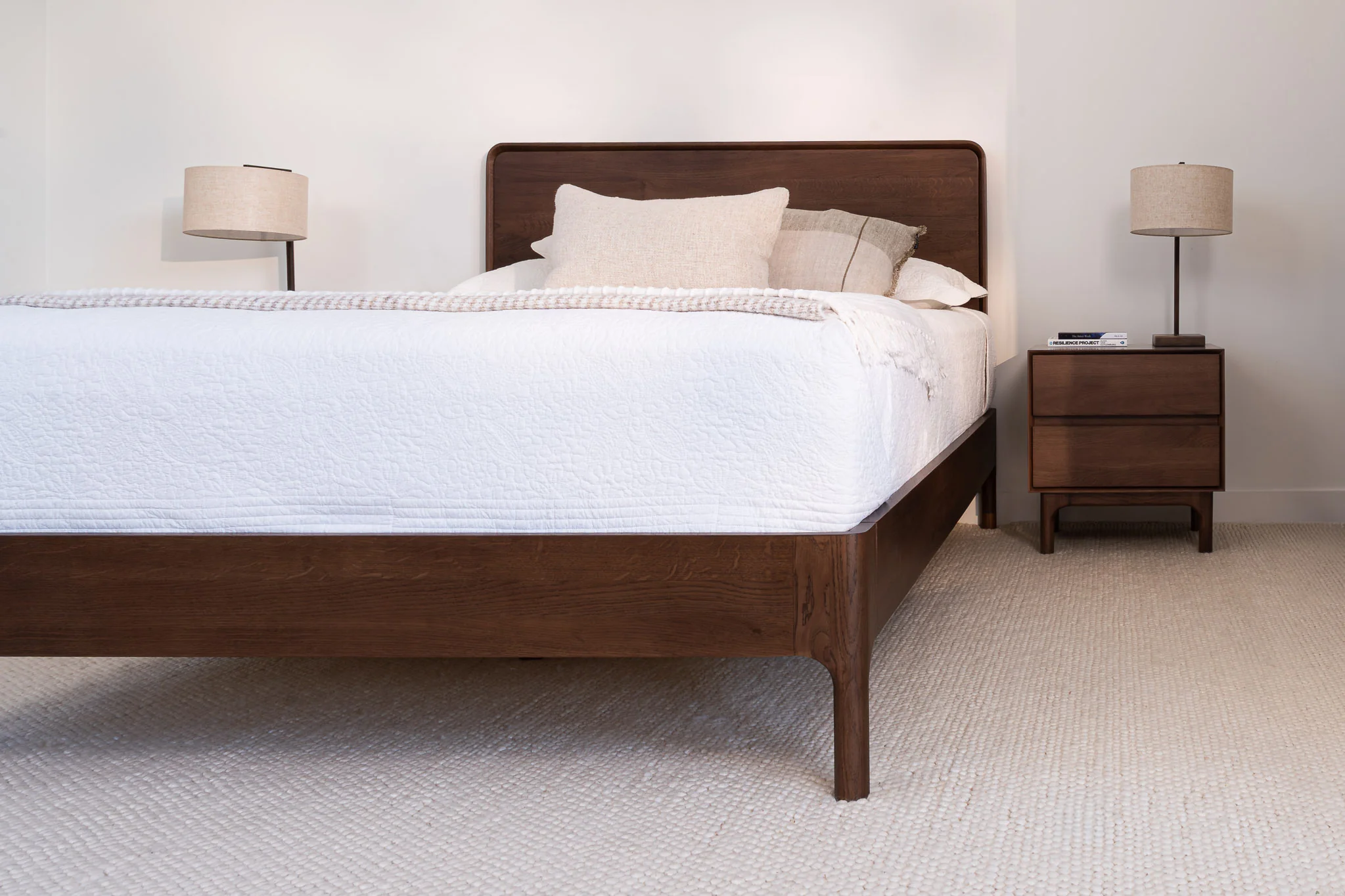 Emery Walnut Bedside Table - Image 10