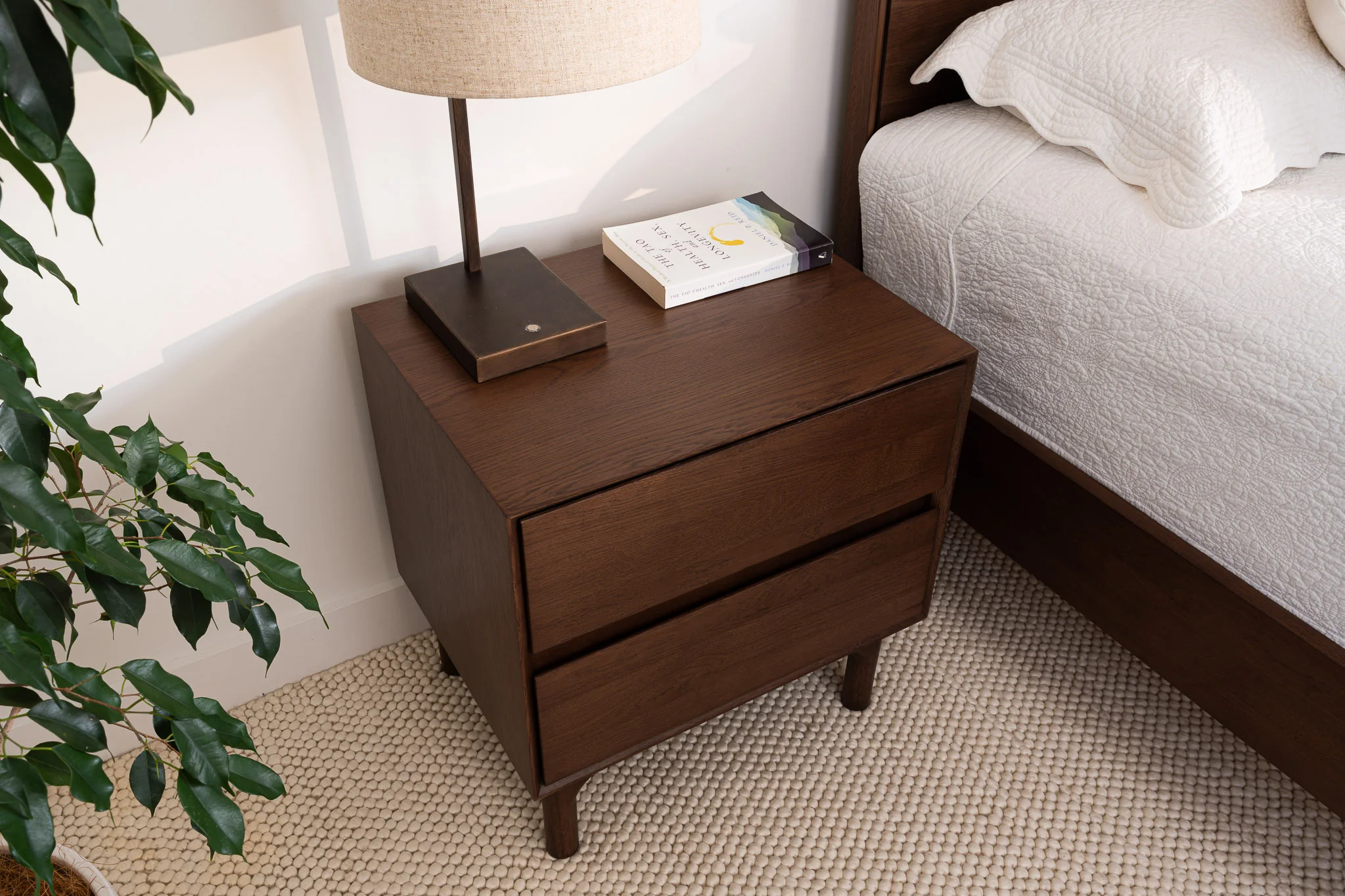 Emery Walnut Bedside Table - Image 6