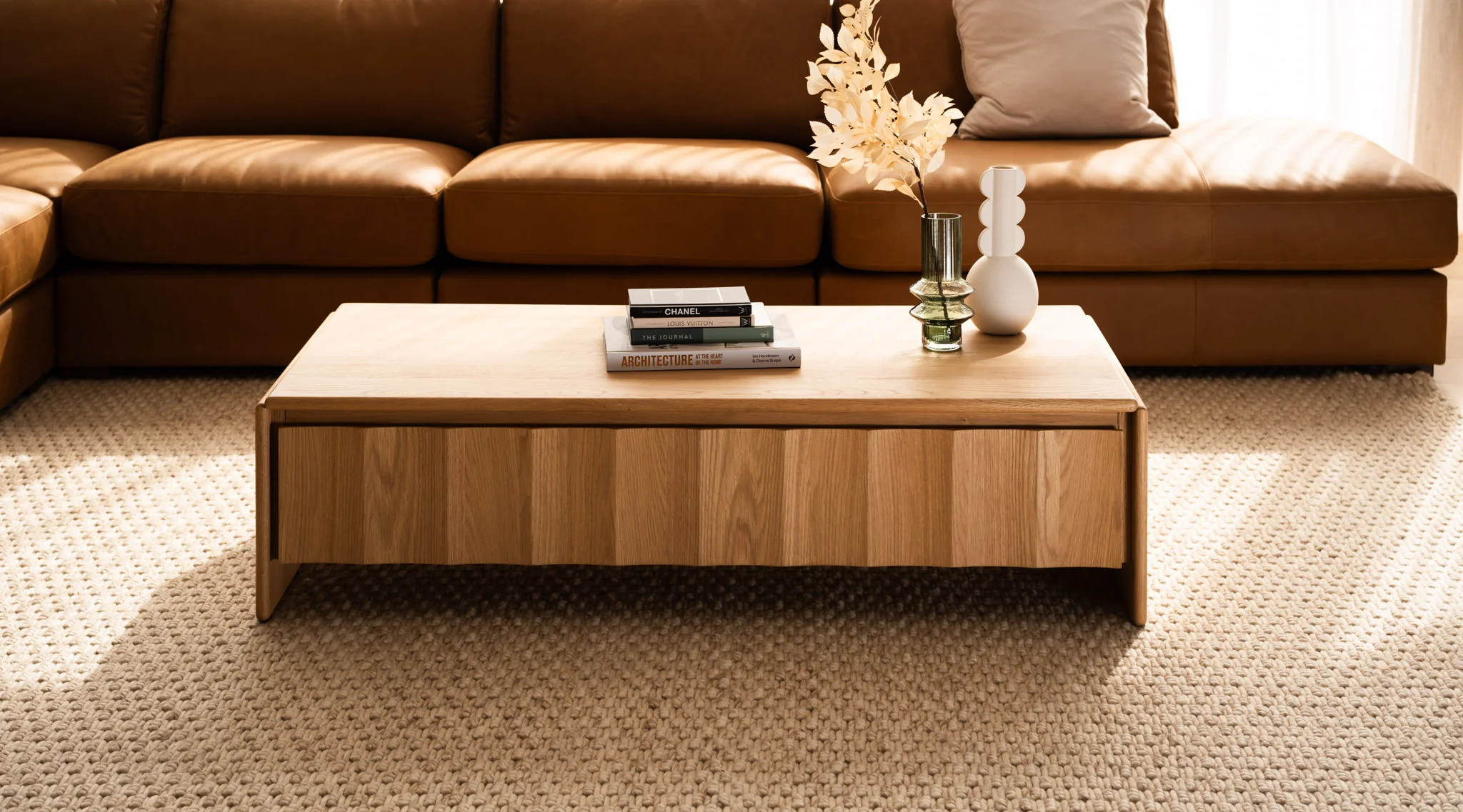 Brooklyn American Oak Coffee Table - Image 5