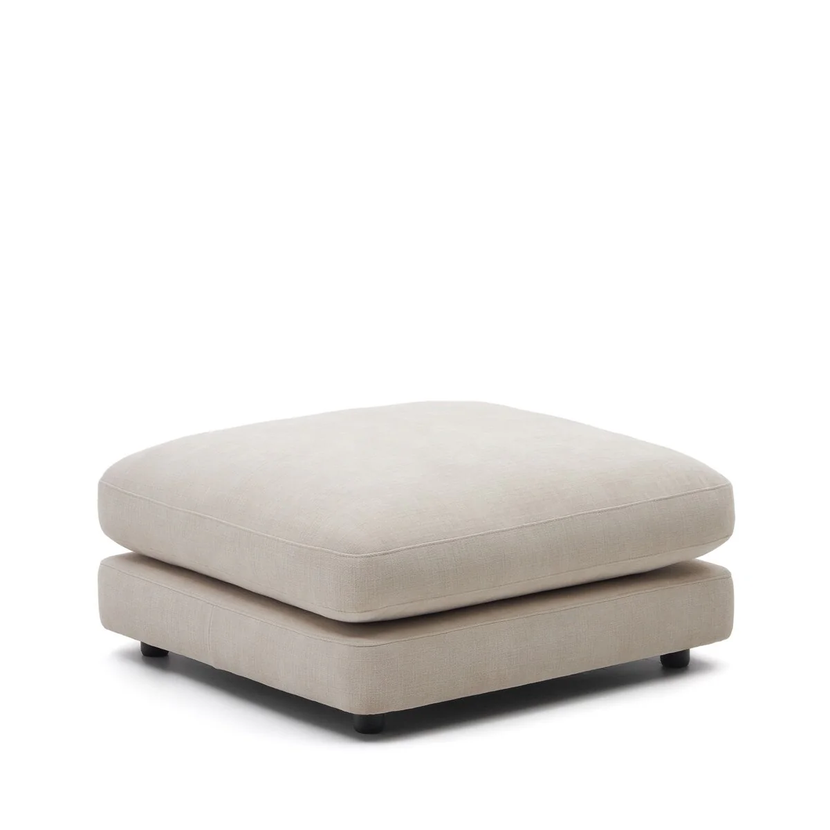 As New Gala 3-Seater Sofa & Footrest - Image 3