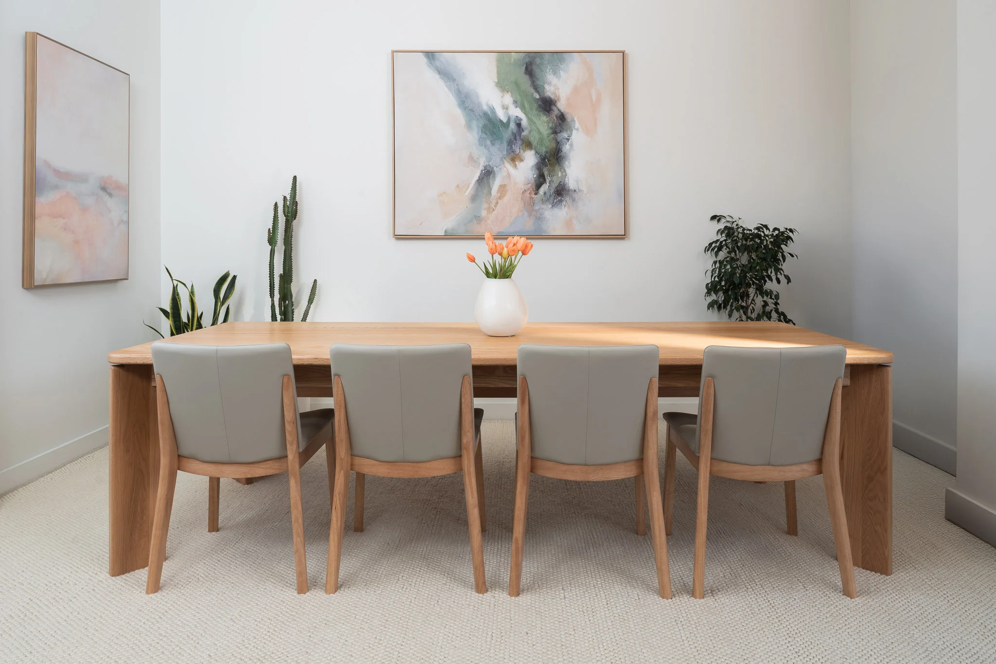 Genesis American Oak Dining Table - Image 10