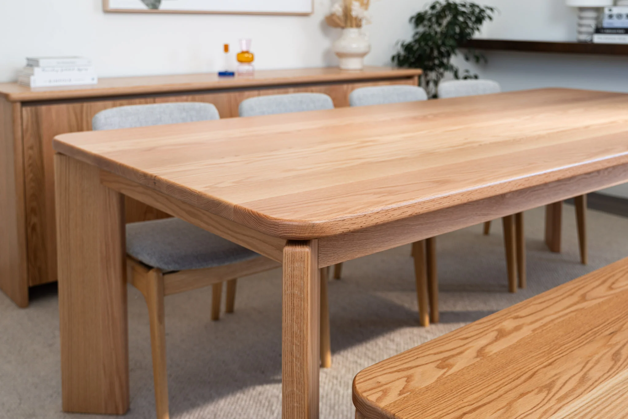 Genesis American Oak Dining Table - Image 8
